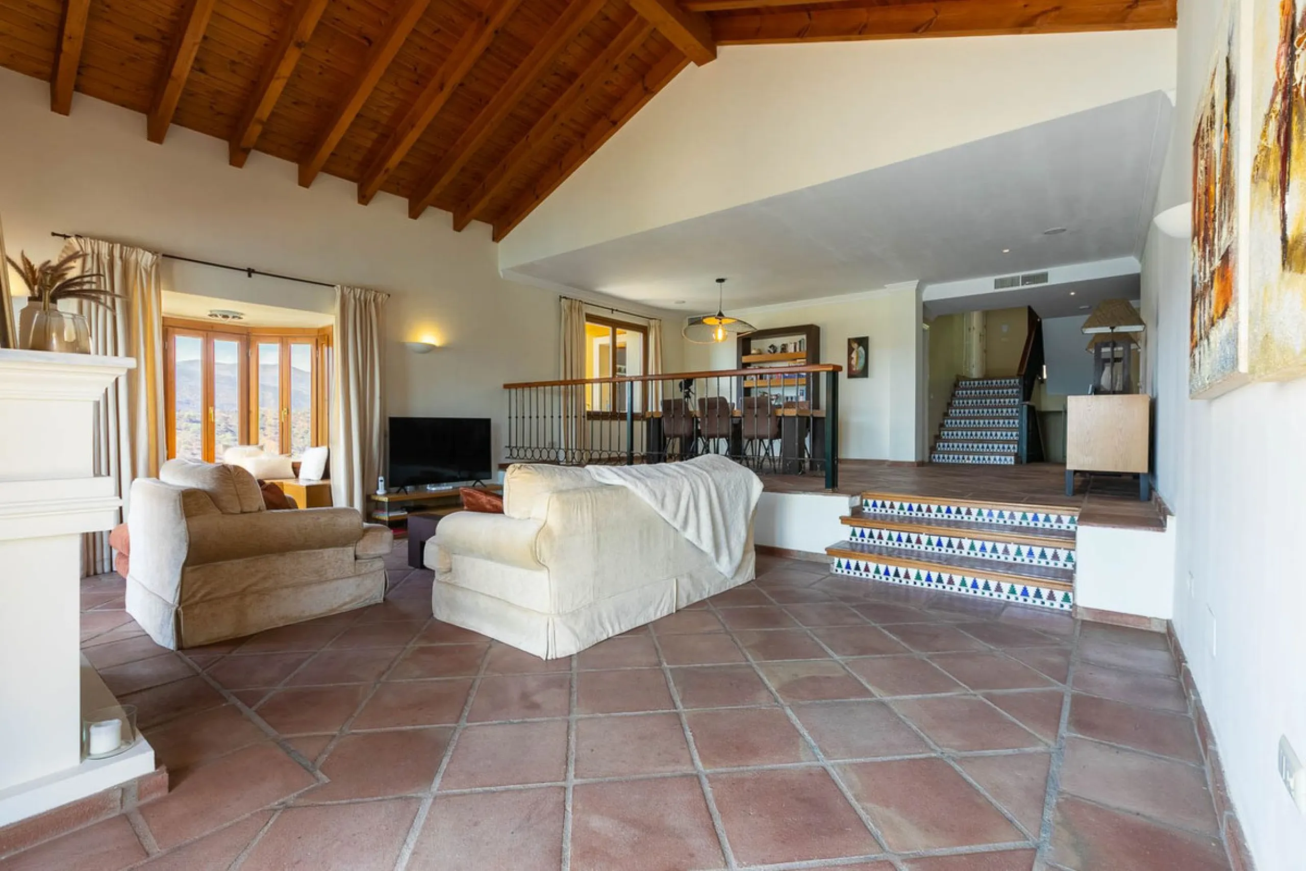 Escape to pure serenity with this exclusive, detached luxury villa—a remarkable 5-bedroom, 5-bathroom retreat complete with a private pool and breathtaking mountain and sea views. Perfectly positioned in the enchanting Montemayor Valley, within the pictur
