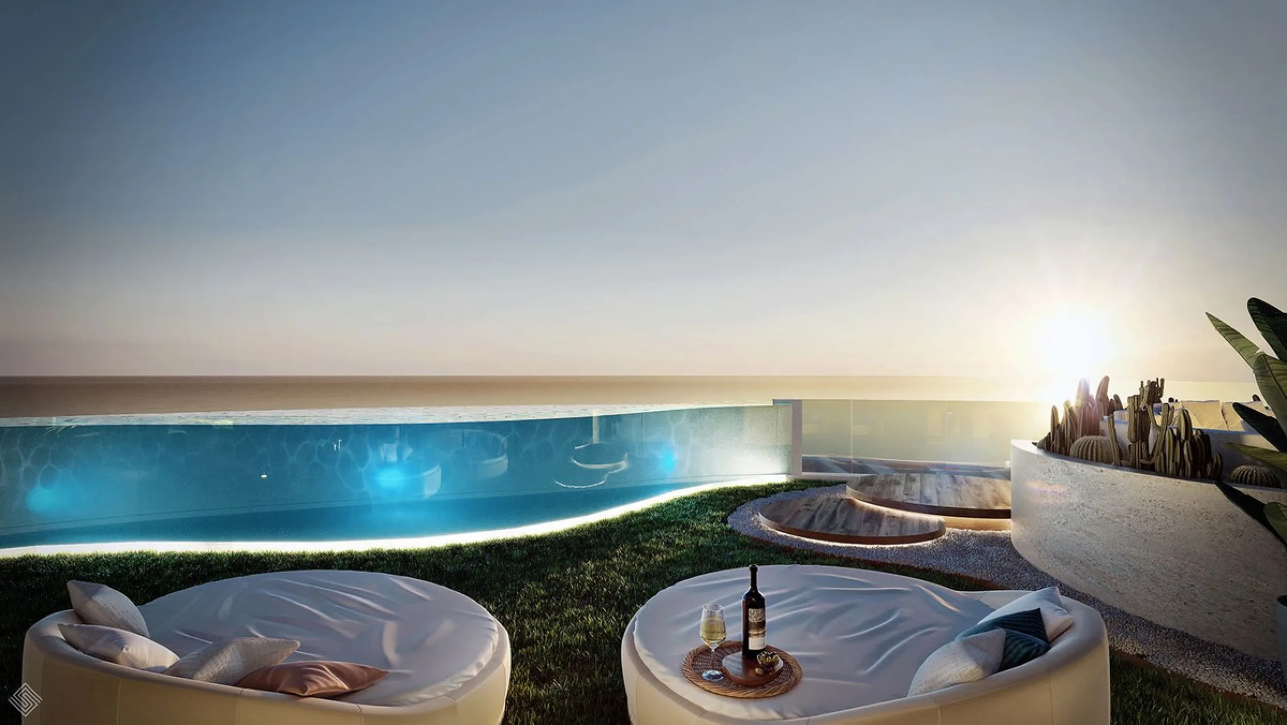 Modern and luminous 3 bedrooms penthouse in El Madroñal