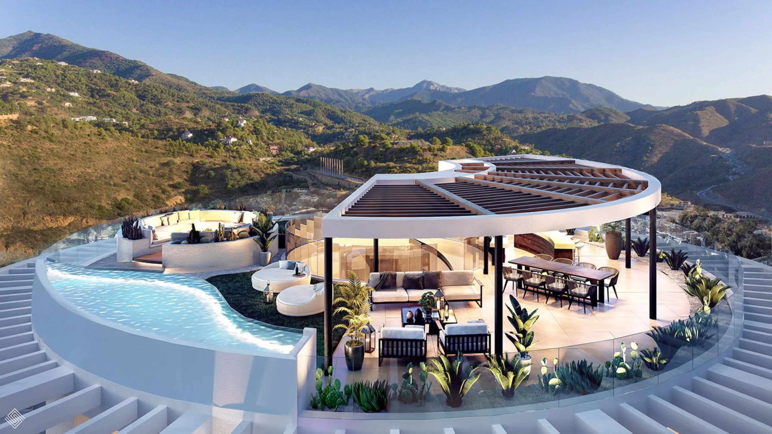 Modern and luminous 3 bedrooms penthouse in El Madroñal