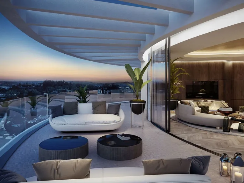 Modern and luminous 3 bedrooms penthouse in El Madroñal
