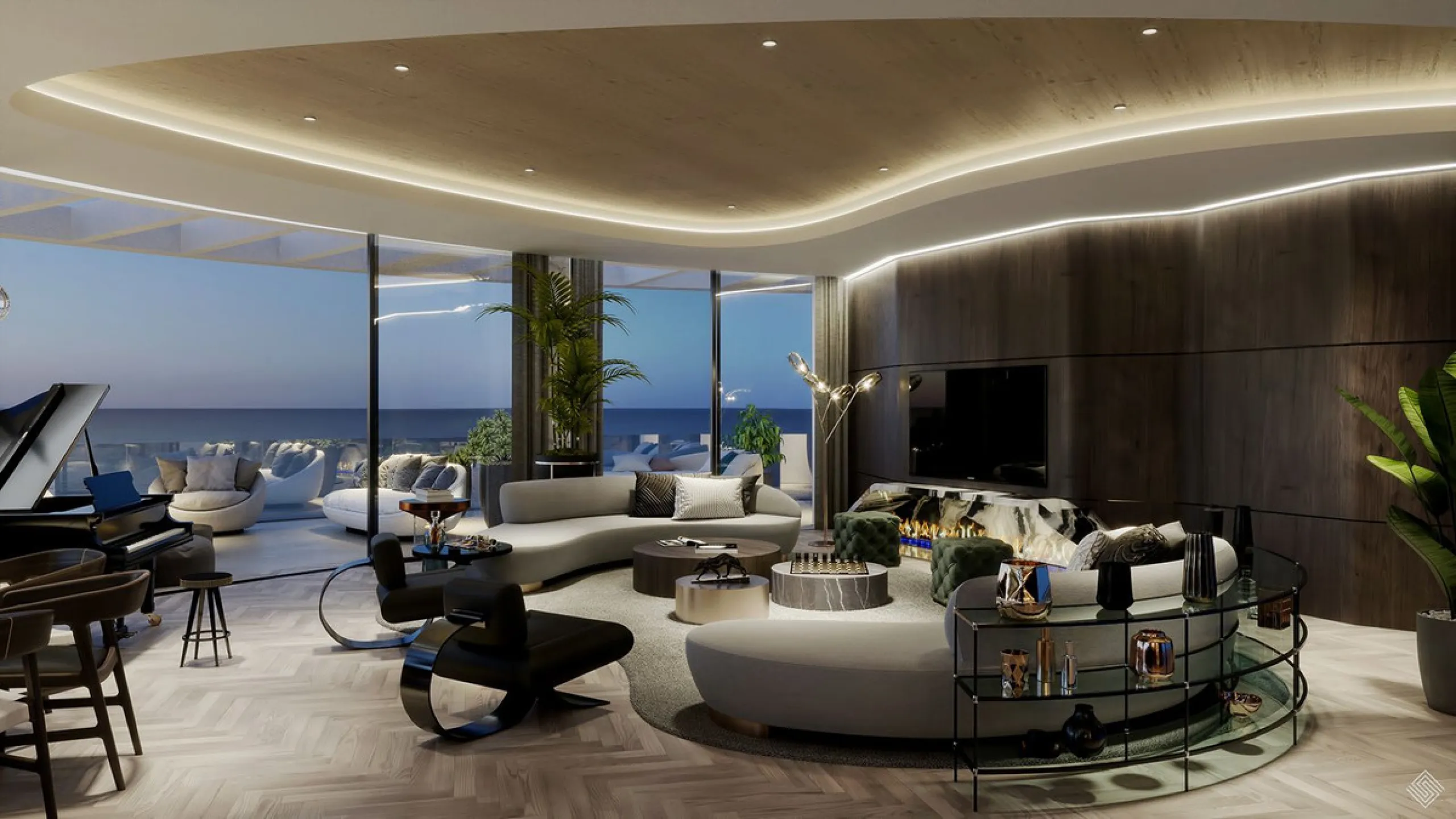 Modern and luminous 3 bedrooms penthouse in El Madroñal