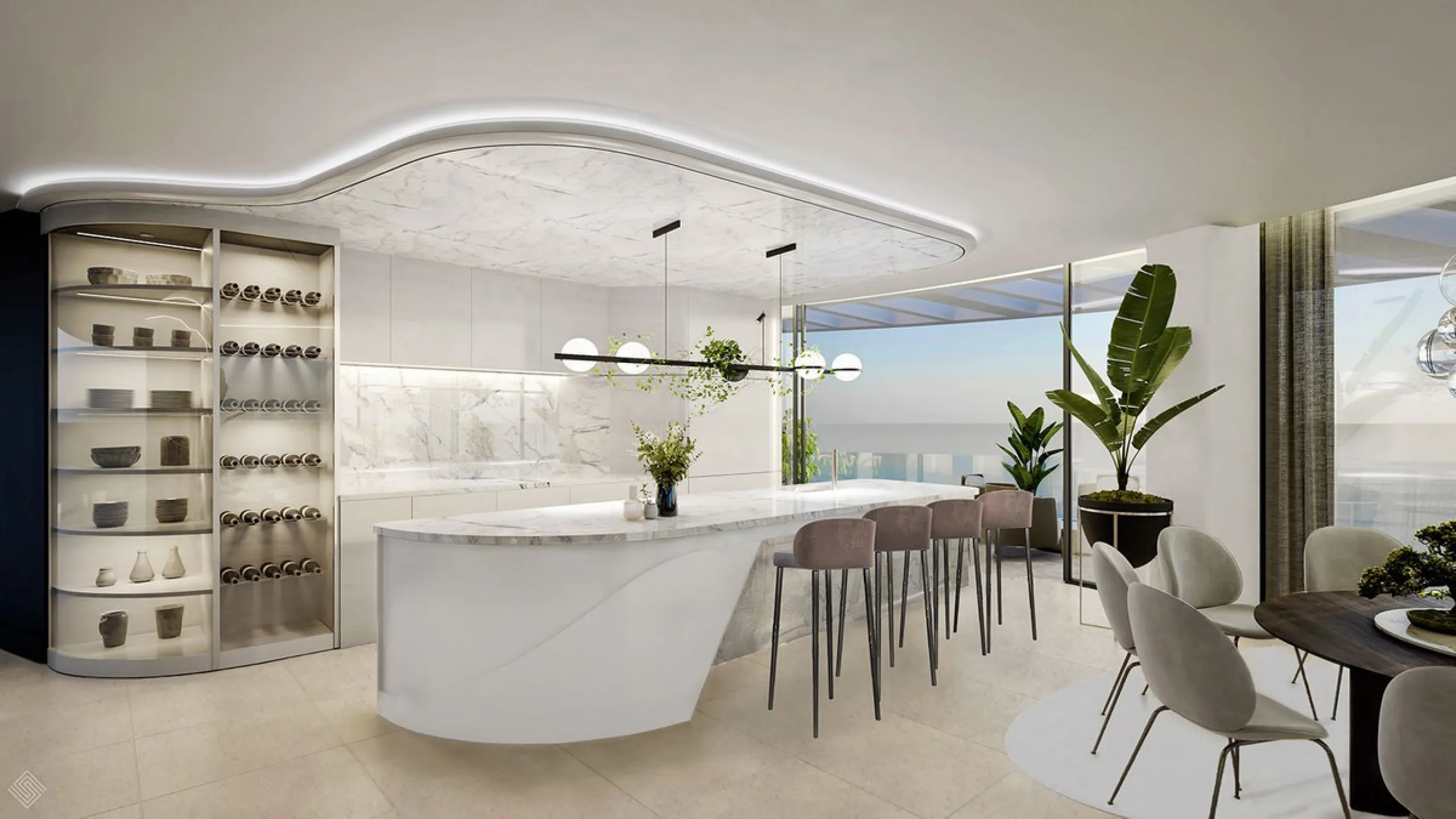 Modern and luminous 3 bedrooms penthouse in El Madroñal