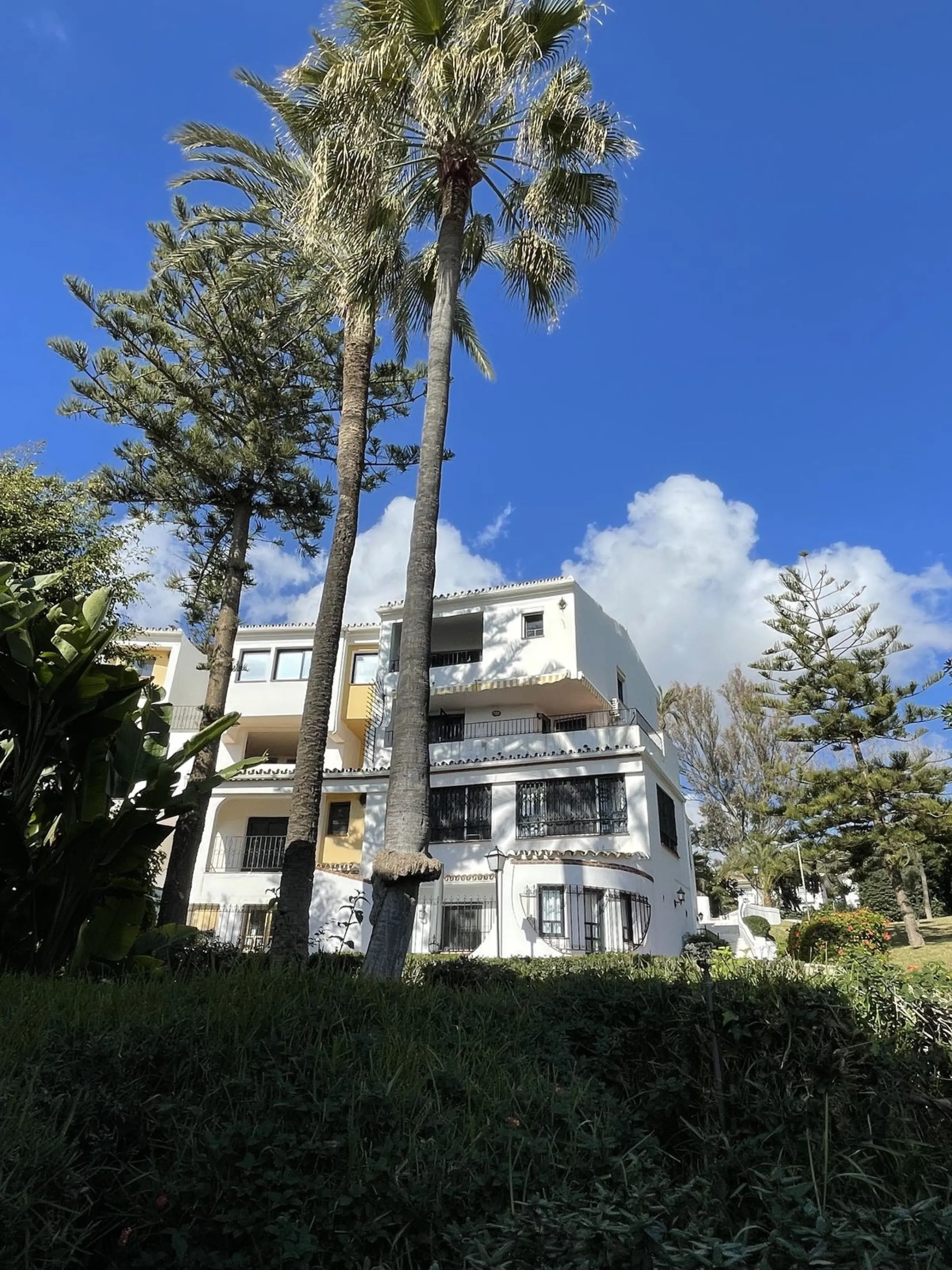 Freehold This is an interesting property with lots of investment potential it has a small shop downstairs on the main square of Cabopino and also a studio apartment on the upper level.