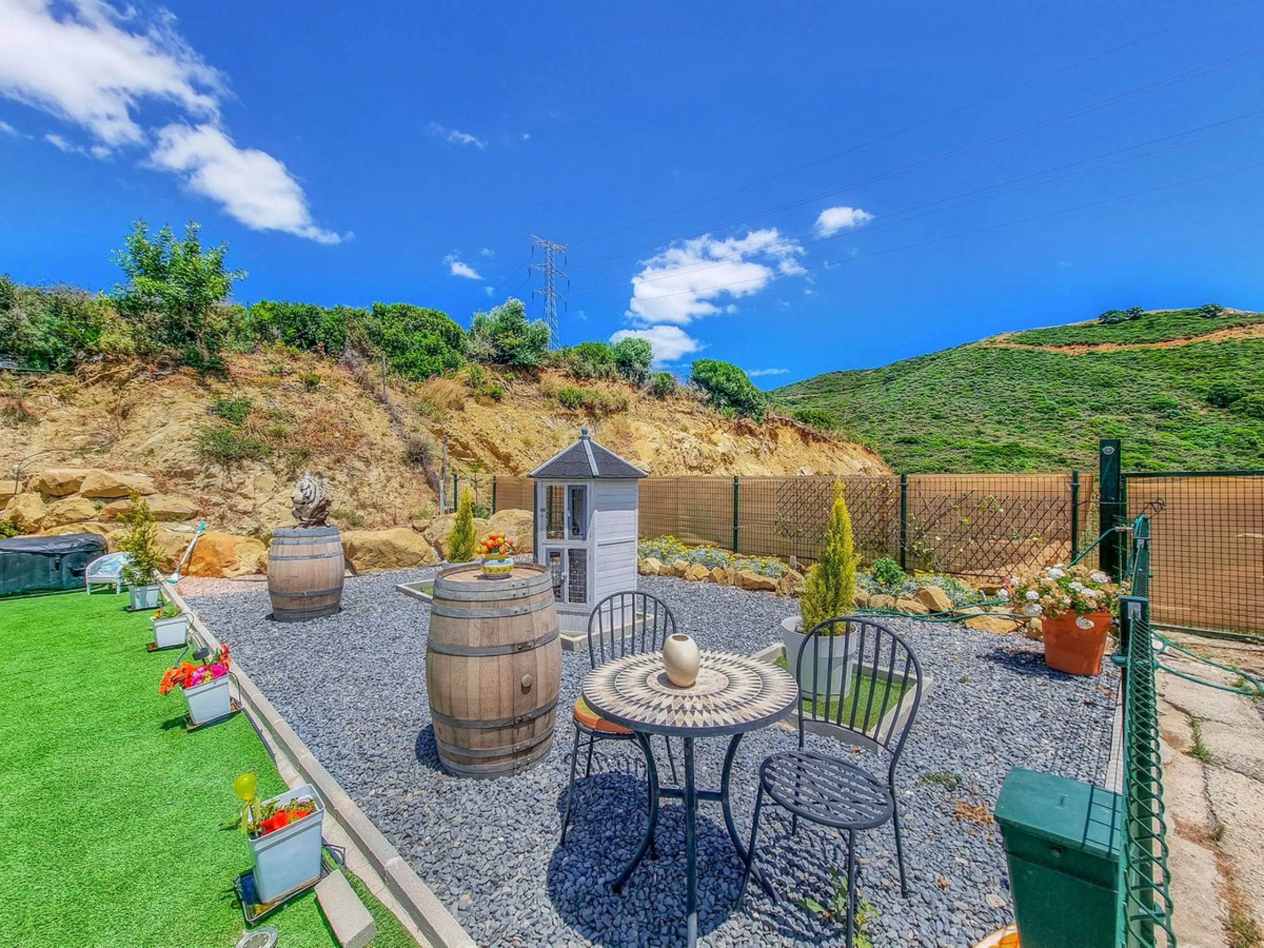 Lovely 3-bed finca with private pool and a very large plot with fruit trees in Casares.