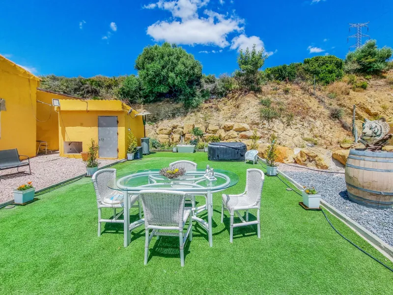 Lovely 3-bed finca with private pool and a very large plot with fruit trees in Casares.
