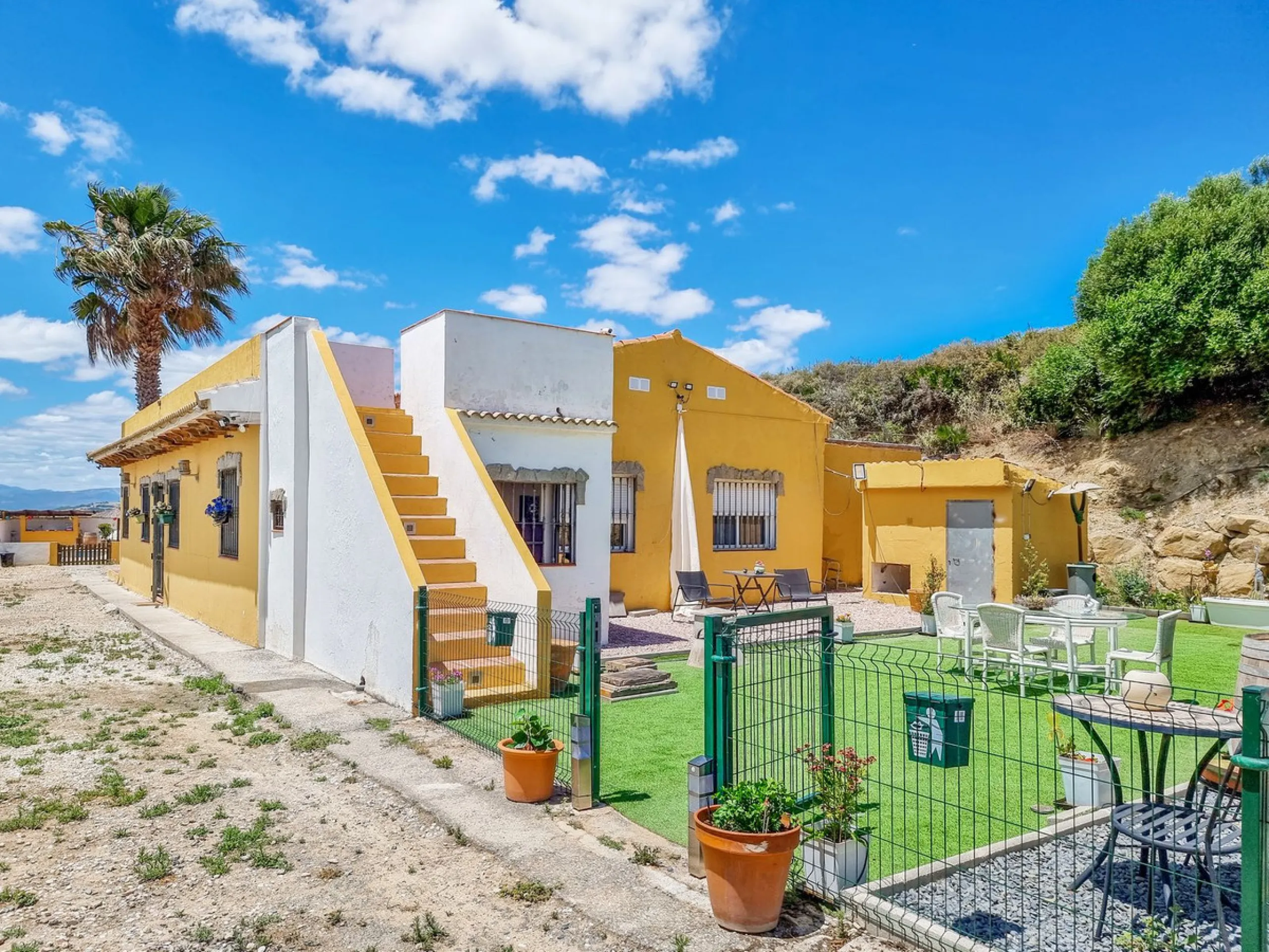 Lovely 3-bed finca with private pool and a very large plot with fruit trees in Casares.