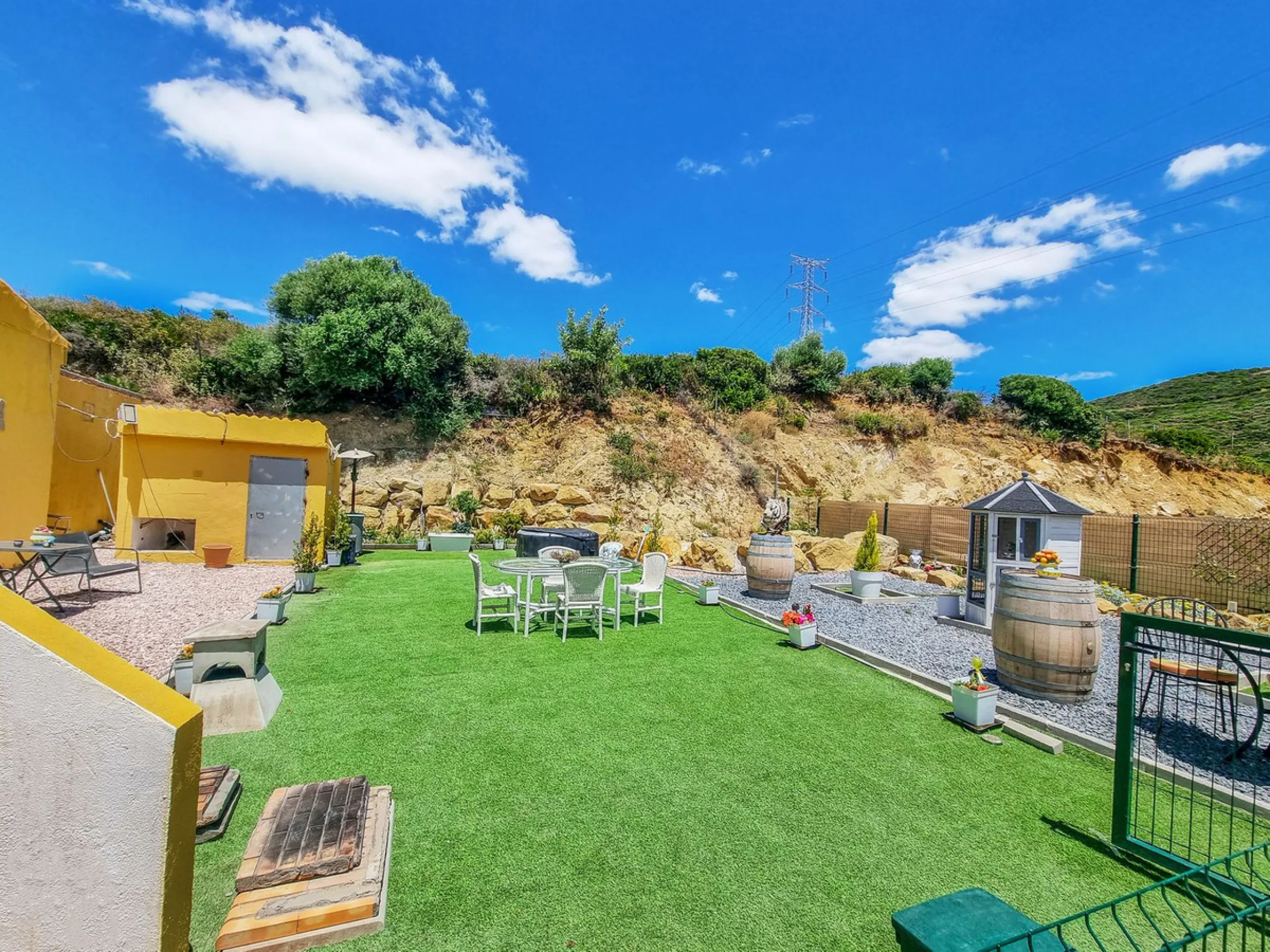 Lovely 3-bed finca with private pool and a very large plot with fruit trees in Casares.