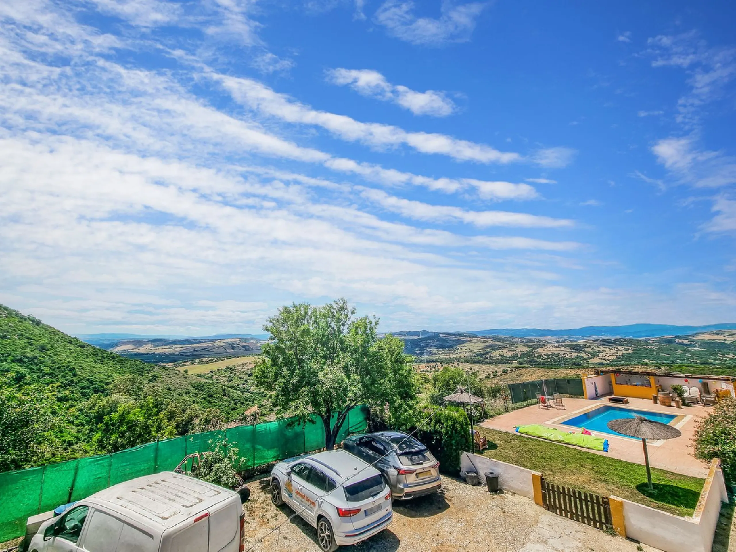 Lovely 3-bed finca with private pool and a very large plot with fruit trees in Casares.