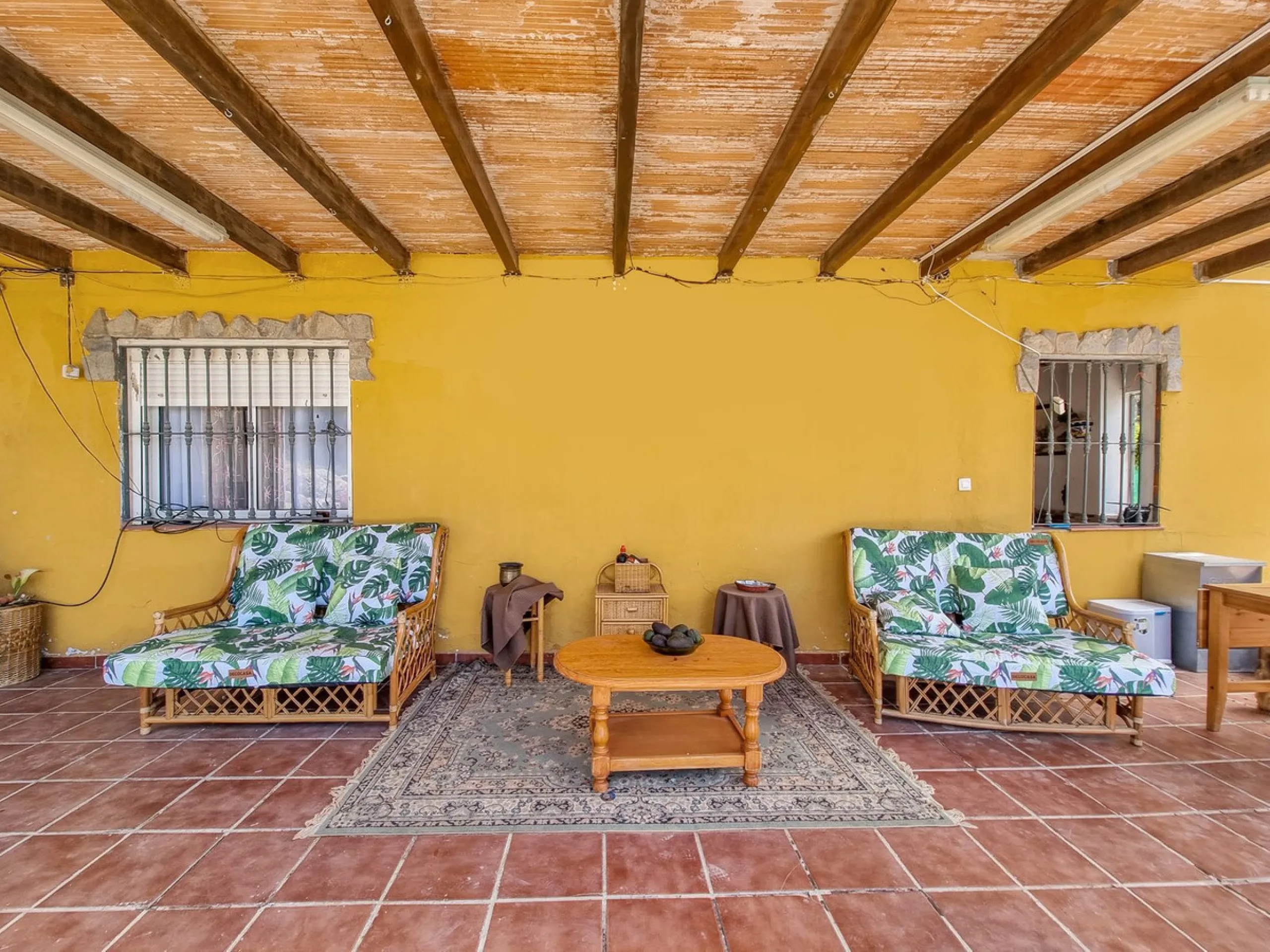 Lovely 3-bed finca with private pool and a very large plot with fruit trees in Casares.
