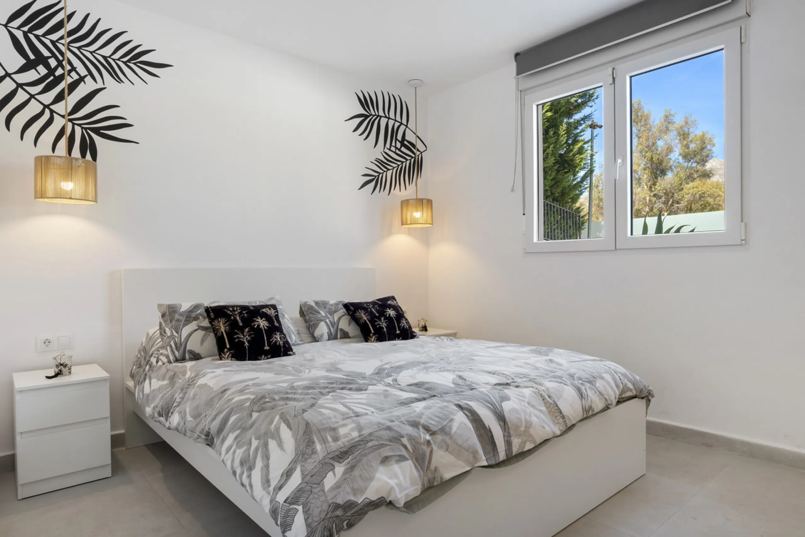 Nestled in the prestigious enclave of La Cerquilla, Villa La Cerquilla is a sanctuary of contemporary luxury surrounded by the beauty of Marbella's Golf Valley. Behind its private gates, the residence opens onto five generous double bedrooms, including a 