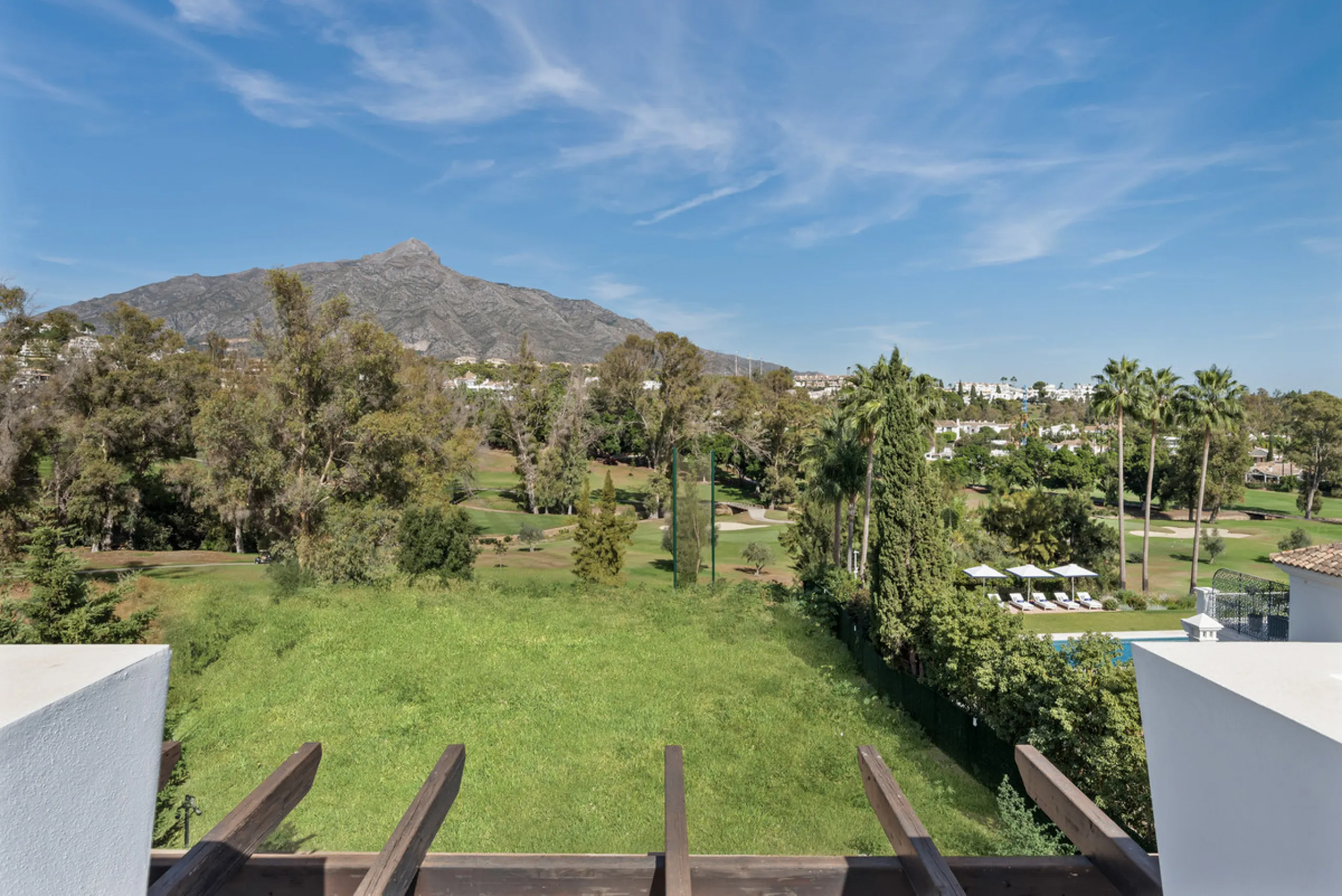 Nestled in the prestigious enclave of La Cerquilla, Villa La Cerquilla is a sanctuary of contemporary luxury surrounded by the beauty of Marbella's Golf Valley. Behind its private gates, the residence opens onto five generous double bedrooms, including a 