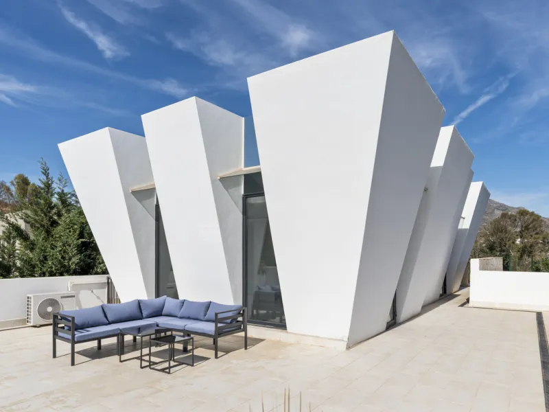 Nestled in the prestigious enclave of La Cerquilla, Villa La Cerquilla is a sanctuary of contemporary luxury surrounded by the beauty of Marbella's Golf Valley. Behind its private gates, the residence opens onto five generous double bedrooms, including a 