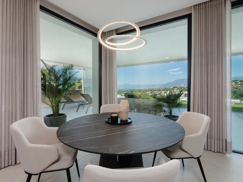 Unique property located in one of the most exclusive Boutique complexes in Marbella East, Marbella Sunset, right above the UNESCO protected Artola sand dunes and just a few steps from the golf course.