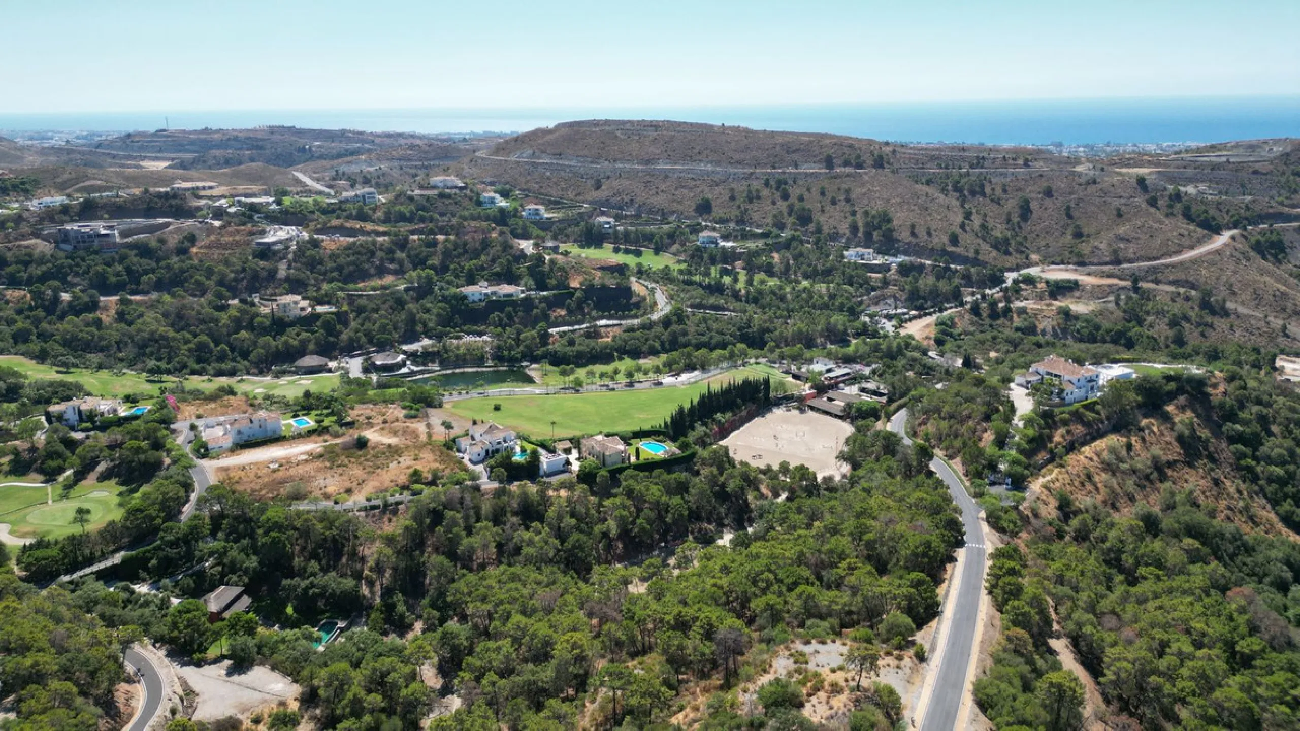 UNIQUE PLOT WITH SEA VIEWS IN MARBELLA CLUB GOLF