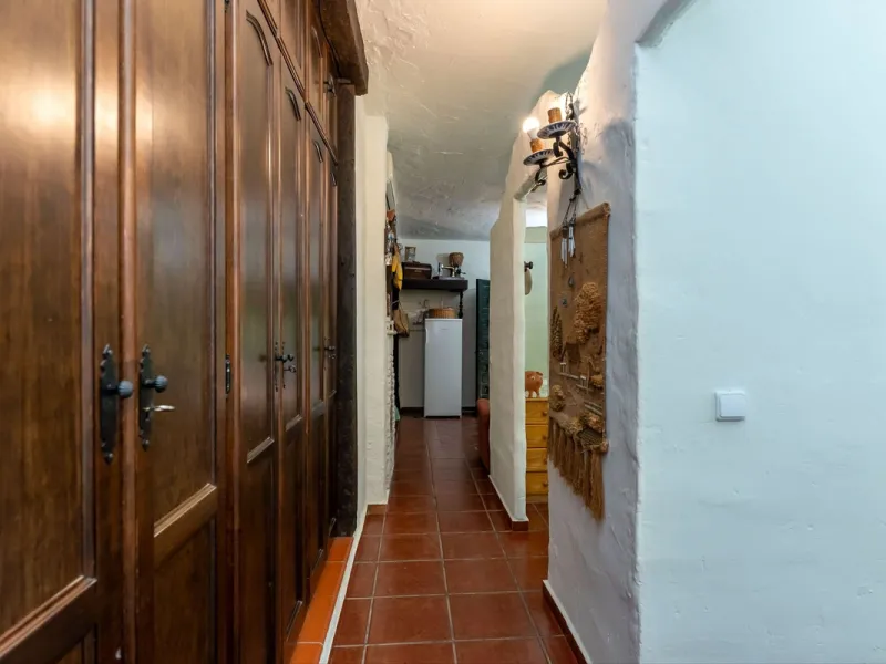 This charming and traditional single-story country property is located just a short drive from the vibrant village of Coín. Set on a private plot of 2,550m², distributed over three terraces, the home enjoys peace, privacy, and lovely countryside surroundi
