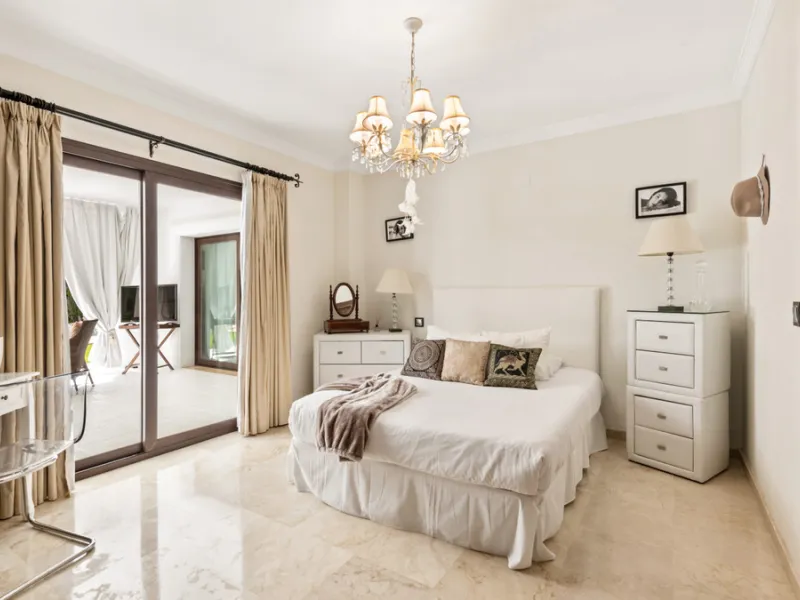 Impressive luxurious Andalusian style villa on the Atalaya beachside, a few steps from the beach.