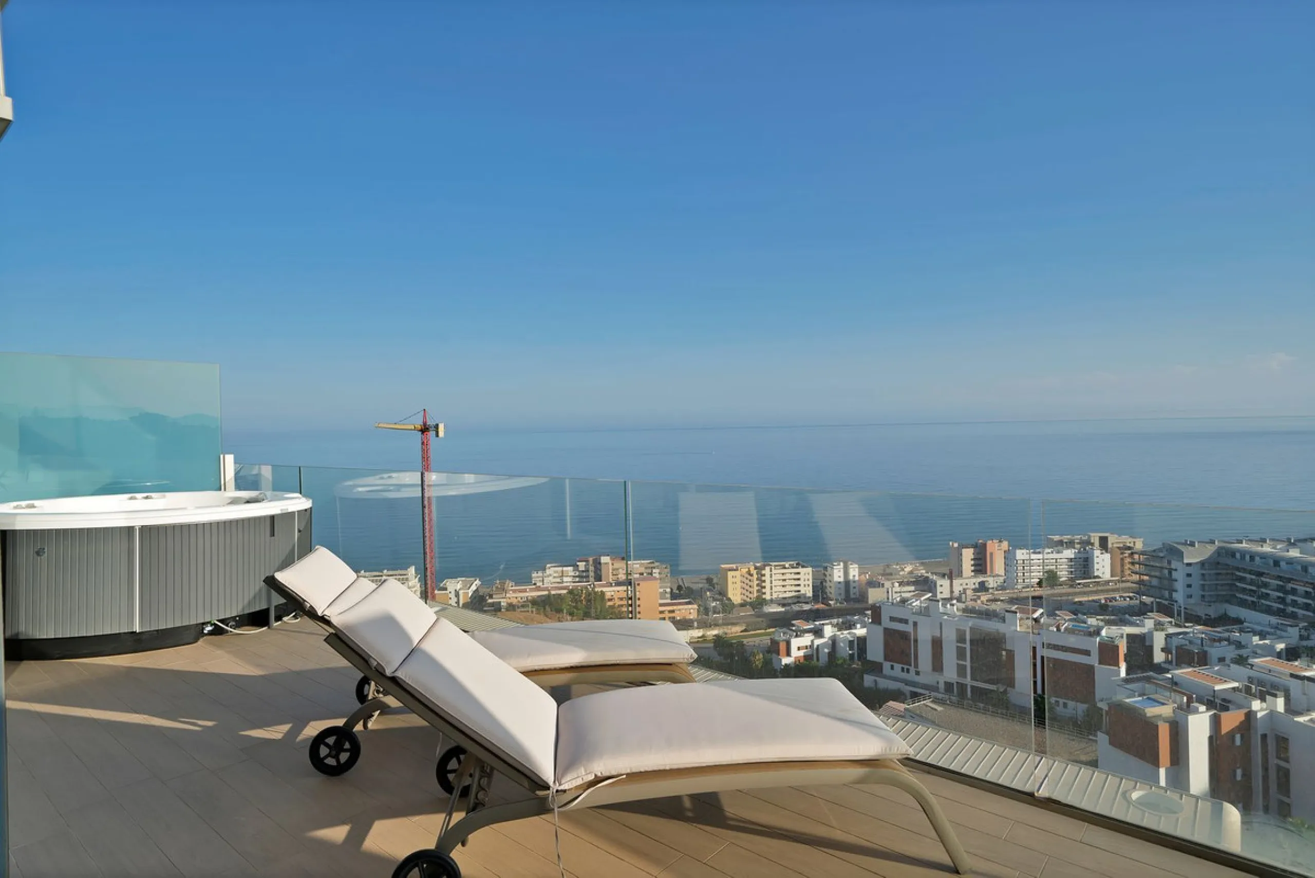 Penthouse with Breath taking Mediterranean Views in Residential Med One