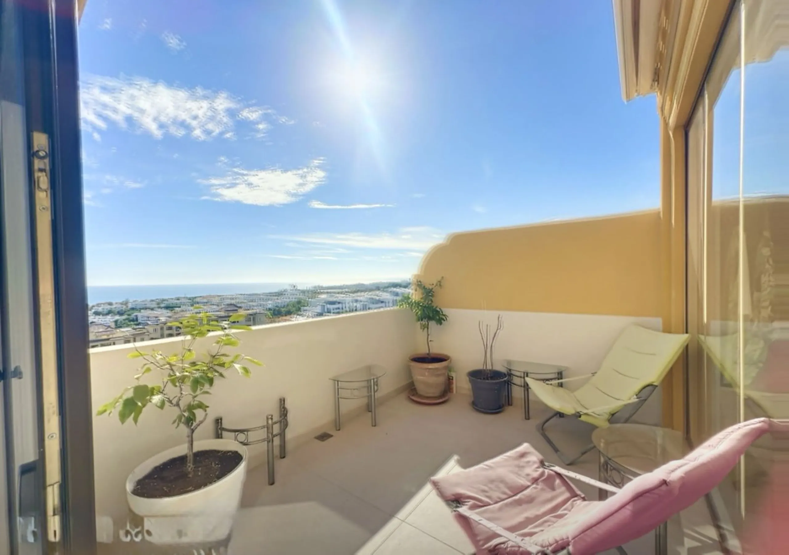 This exceptional triplex penthouse stands out as one of the most unique and meticulously designed properties in the Selwo area of Estepona. Its current owners, **renowned interior designers**, carried out a complete **bespoke, full-scale renovation**, ori