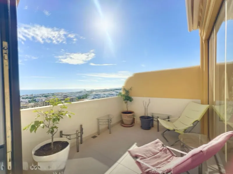 This exceptional triplex penthouse stands out as one of the most unique and meticulously designed properties in the Selwo area of Estepona. Its current owners, **renowned interior designers**, carried out a complete **bespoke, full-scale renovation**, ori