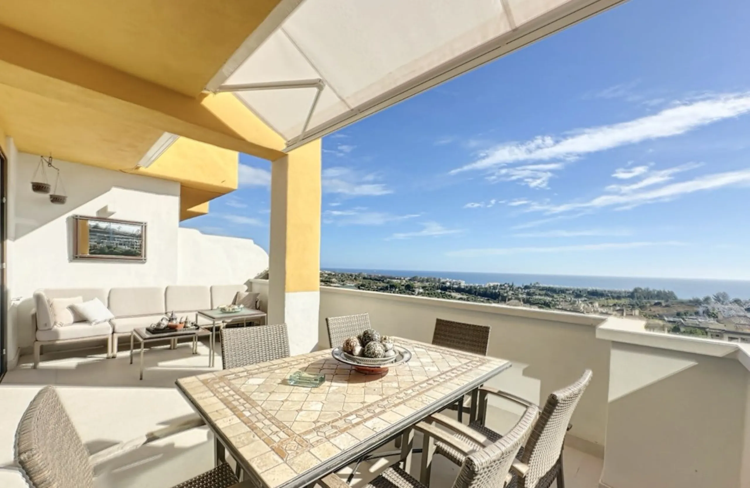 This exceptional triplex penthouse stands out as one of the most unique and meticulously designed properties in the Selwo area of Estepona. Its current owners, **renowned interior designers**, carried out a complete **bespoke, full-scale renovation**, ori