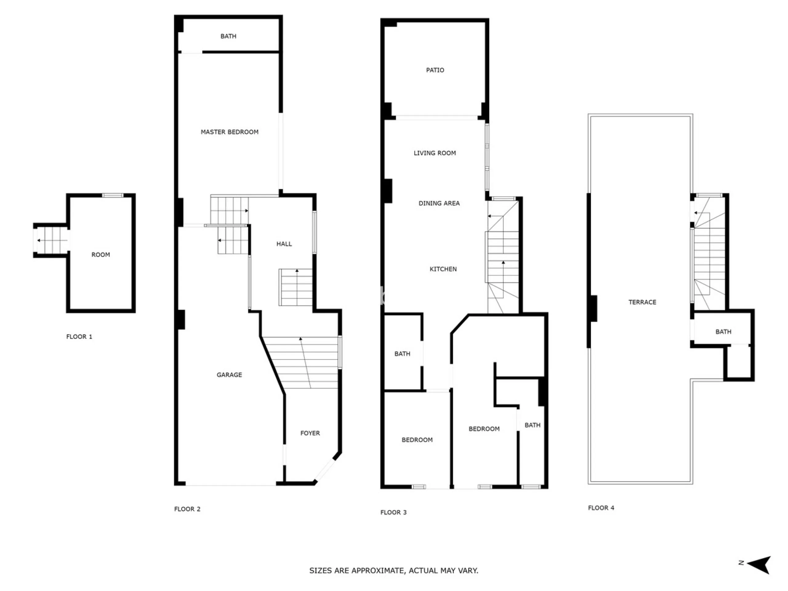 House - Townhouse в продаже в Málaga, Málaga. В доме 3 спален и 2 ванных комнат. Площадь дома 219 м²