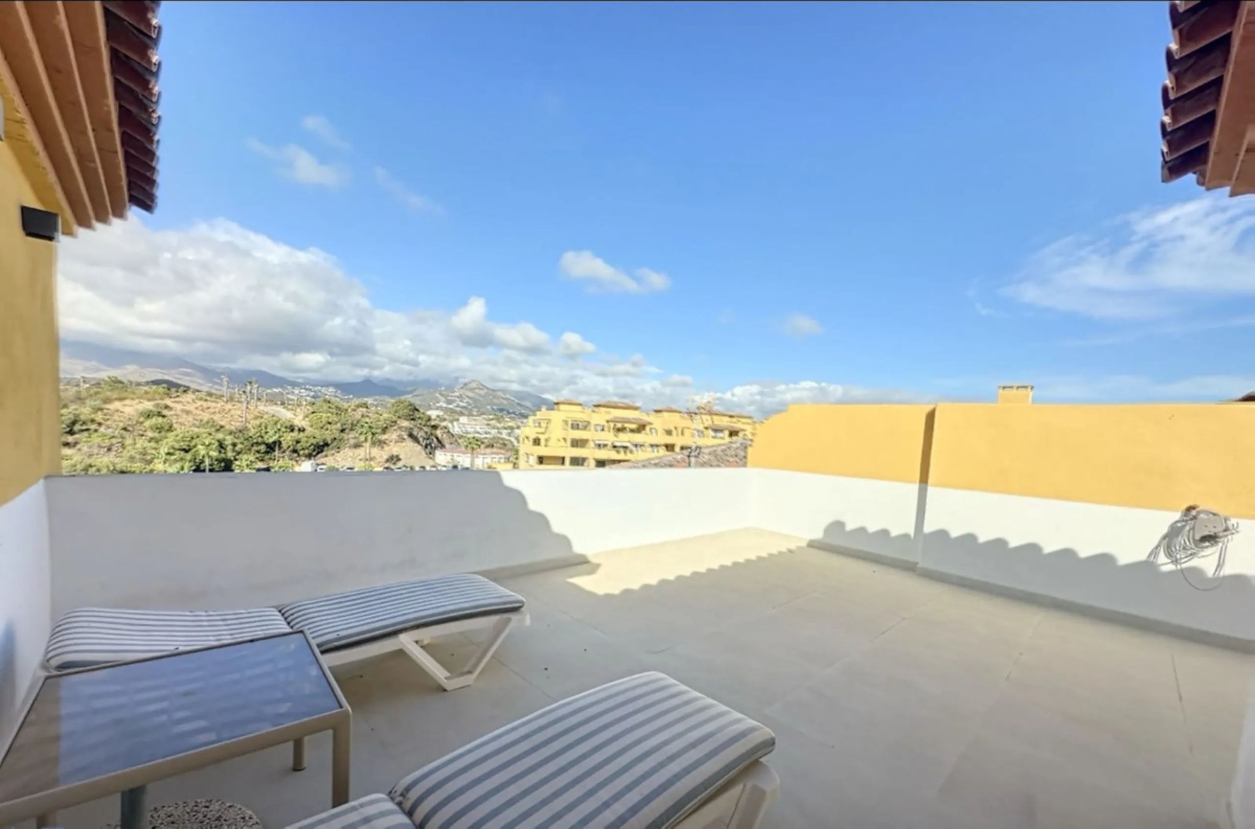 This exceptional triplex penthouse stands out as one of the most unique and meticulously designed properties in the Selwo area of Estepona. Its current owners, **renowned interior designers**, carried out a complete **bespoke, full-scale renovation**, ori