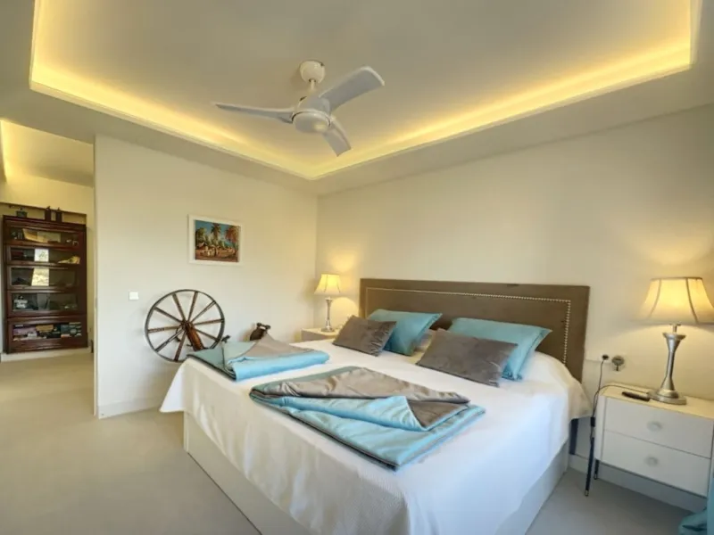 This exceptional triplex penthouse stands out as one of the most unique and meticulously designed properties in the Selwo area of Estepona. Its current owners, **renowned interior designers**, carried out a complete **bespoke, full-scale renovation**, ori