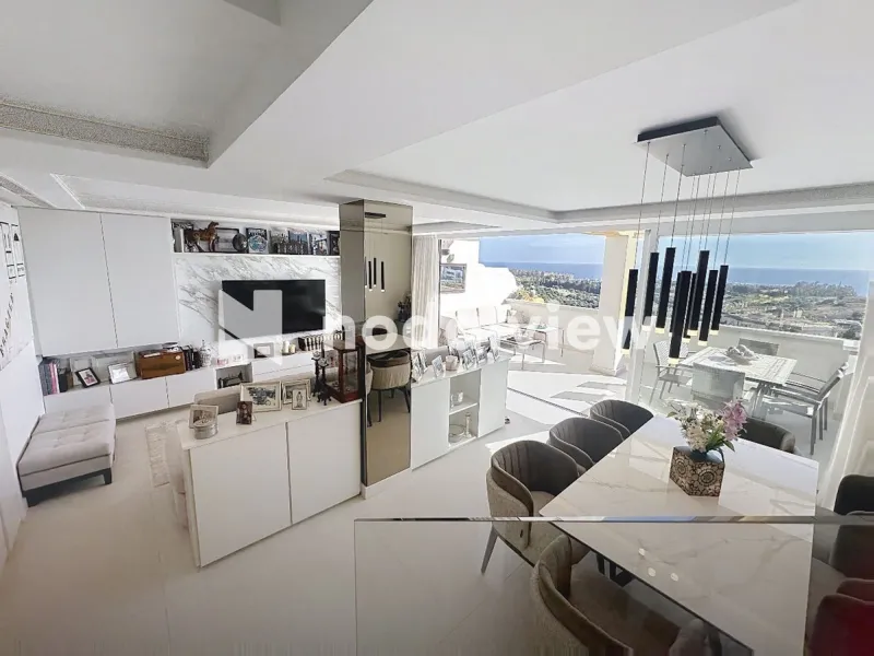 This exceptional triplex penthouse stands out as one of the most unique and meticulously designed properties in the Selwo area of Estepona. Its current owners, **renowned interior designers**, carried out a complete **bespoke, full-scale renovation**, ori