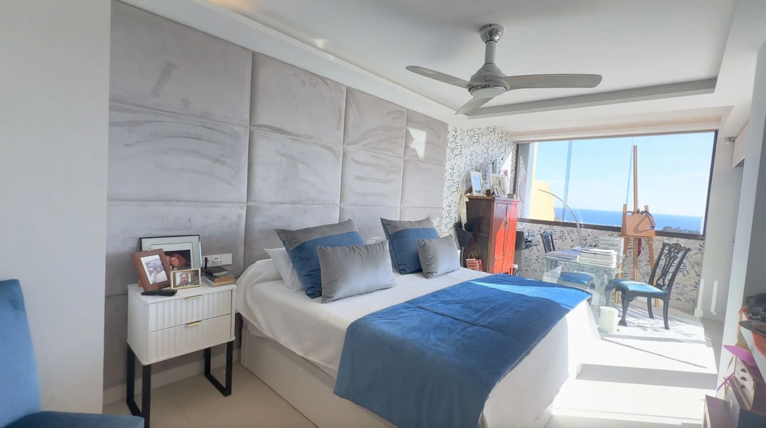 This exceptional triplex penthouse stands out as one of the most unique and meticulously designed properties in the Selwo area of Estepona. Its current owners, **renowned interior designers**, carried out a complete **bespoke, full-scale renovation**, ori