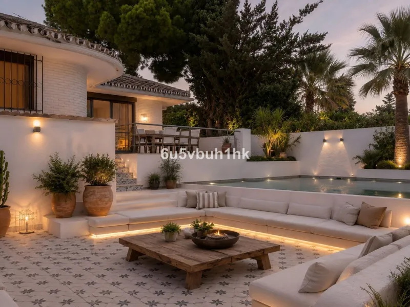 In Capellanía, a quiet and well-connected area of Benalmádena, this property offers a 658 m² plot and 168 m² built area.
