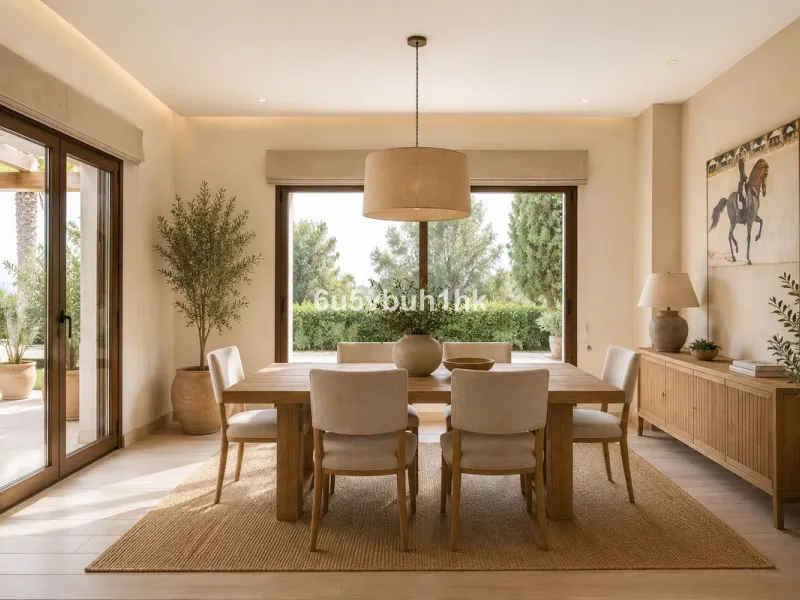 In Capellanía, a quiet and well-connected area of Benalmádena, this property offers a 658 m² plot and 168 m² built area.