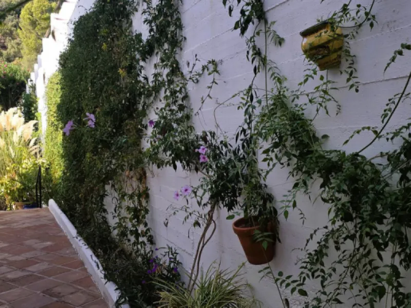 Discover this charming townhouse in Los Altos de Los Monteros, one of the most exclusive residential areas in East Marbella. With a south-facing orientation offering panoramic views of Marbella Bay, this property combines elegance, natural light, and an i