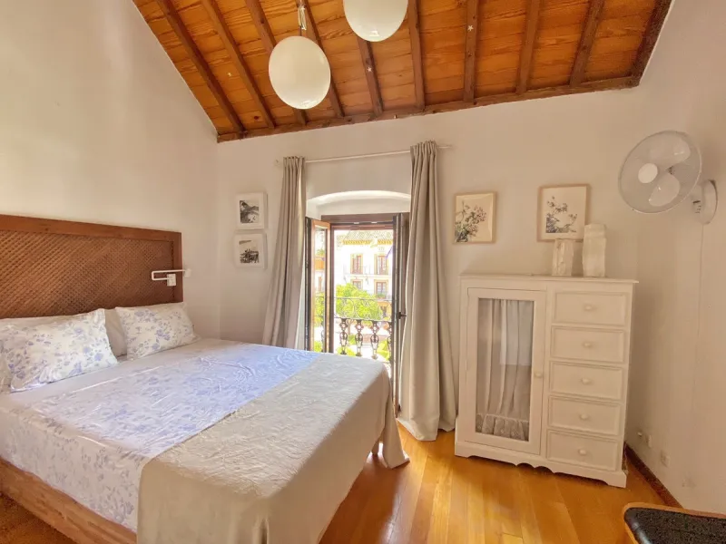 An iconic building in Marbella's old town, located in the heart of Plaza de los Naranjos.