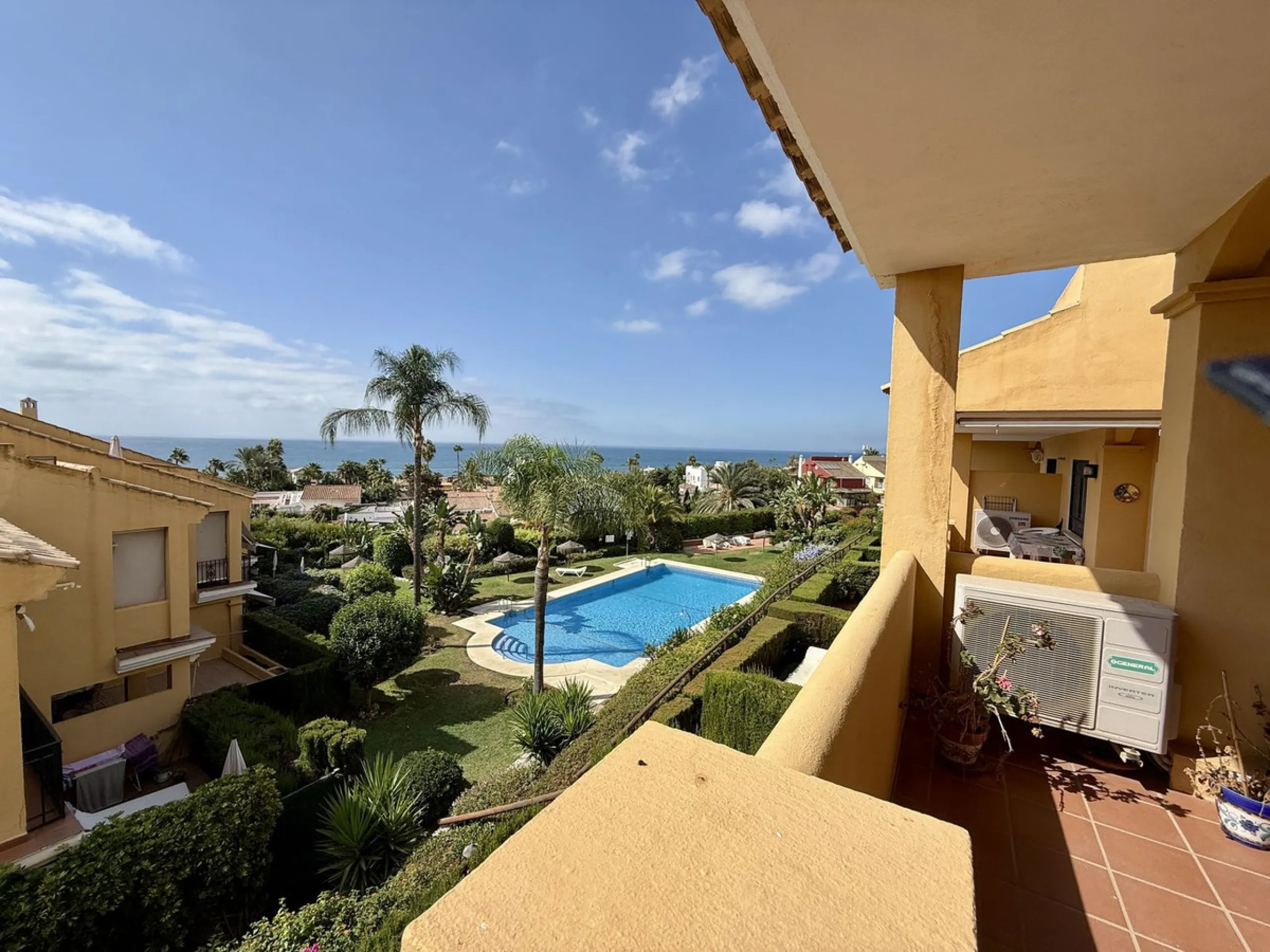 2 Homes in 1 – Semi-Detached House with Panoramic Sea Views in Costabella, East Marbella