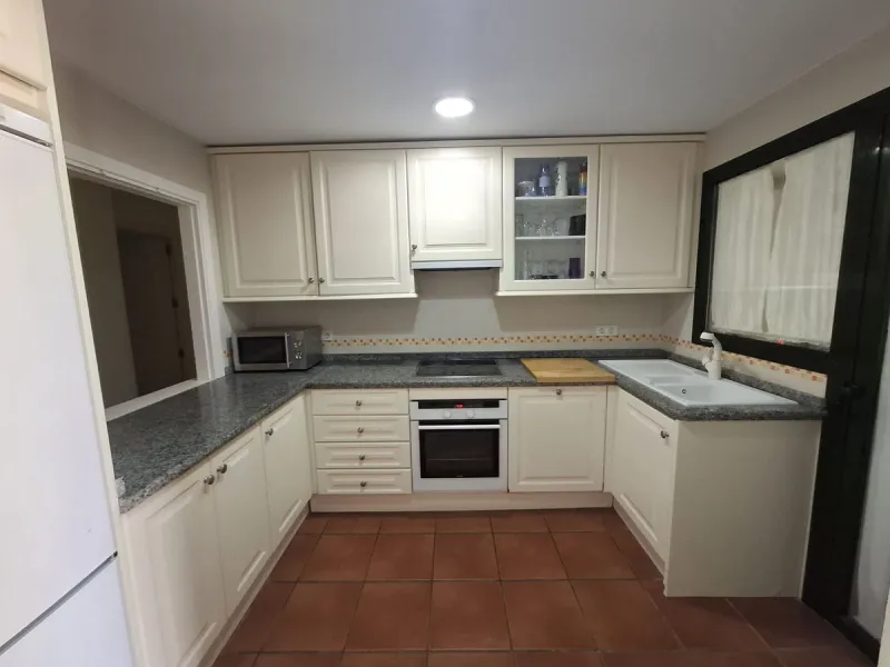 Spacious apartment in El Campanario with terrace + optional garage and storage room