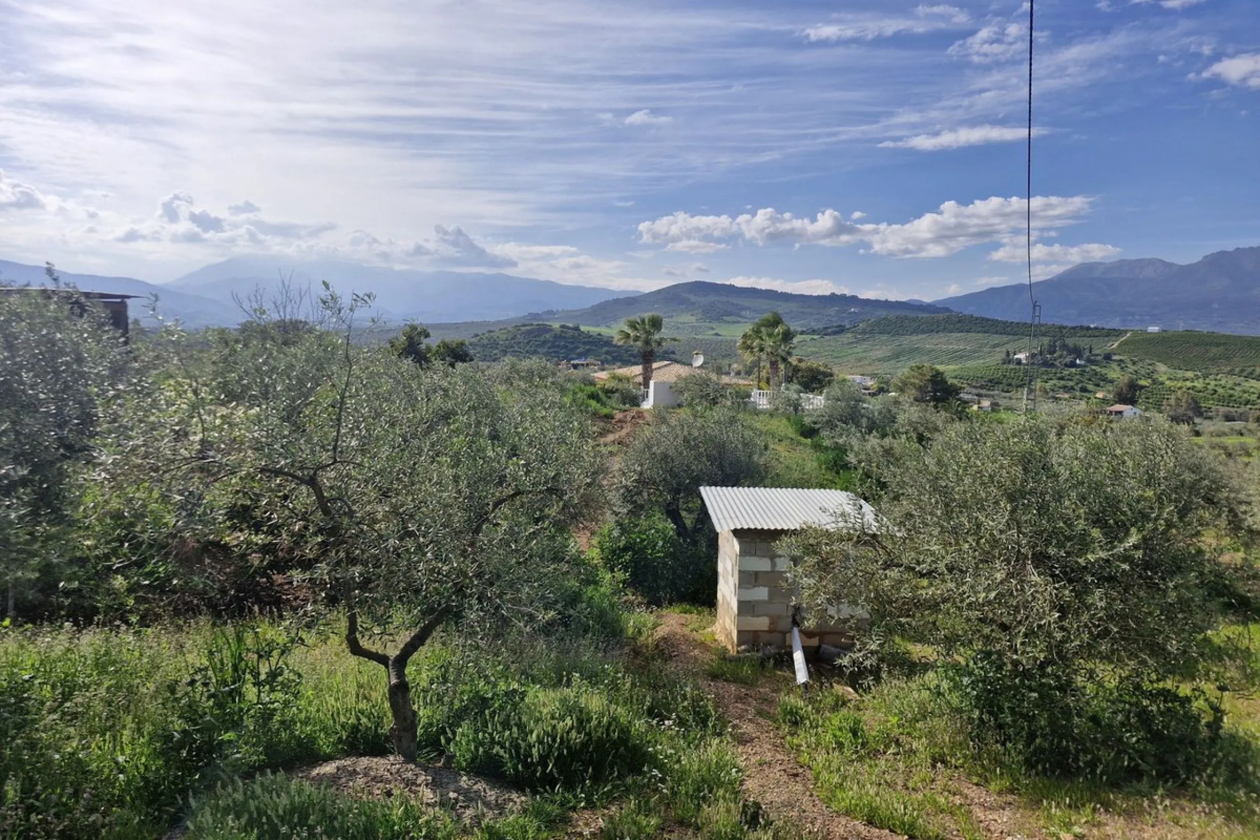 Set in the peaceful countryside on the outskirts of Coín, this charming 3-bedroom, 2-bathroom finca offers space, privacy, and beautiful open views across the surrounding mountains and cocuntryside.