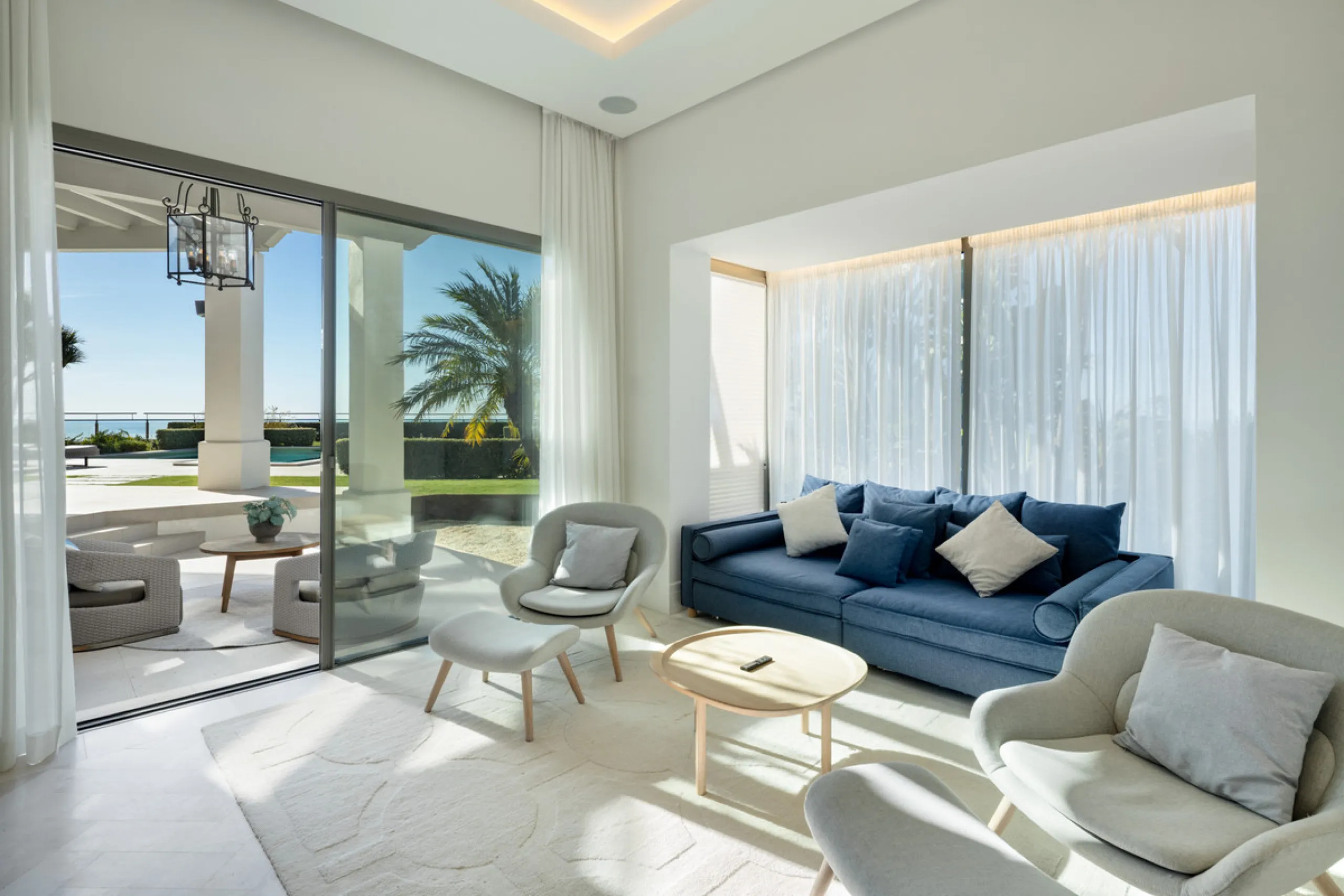 Villa Aguila is a remarkable villa for sale in Monte Halcones, Benahavís, offering a refined balance of modern elegance and timeless Andalusian character. Fully renovated in 2022, this three-story residence combines complete privacy with excellent connect