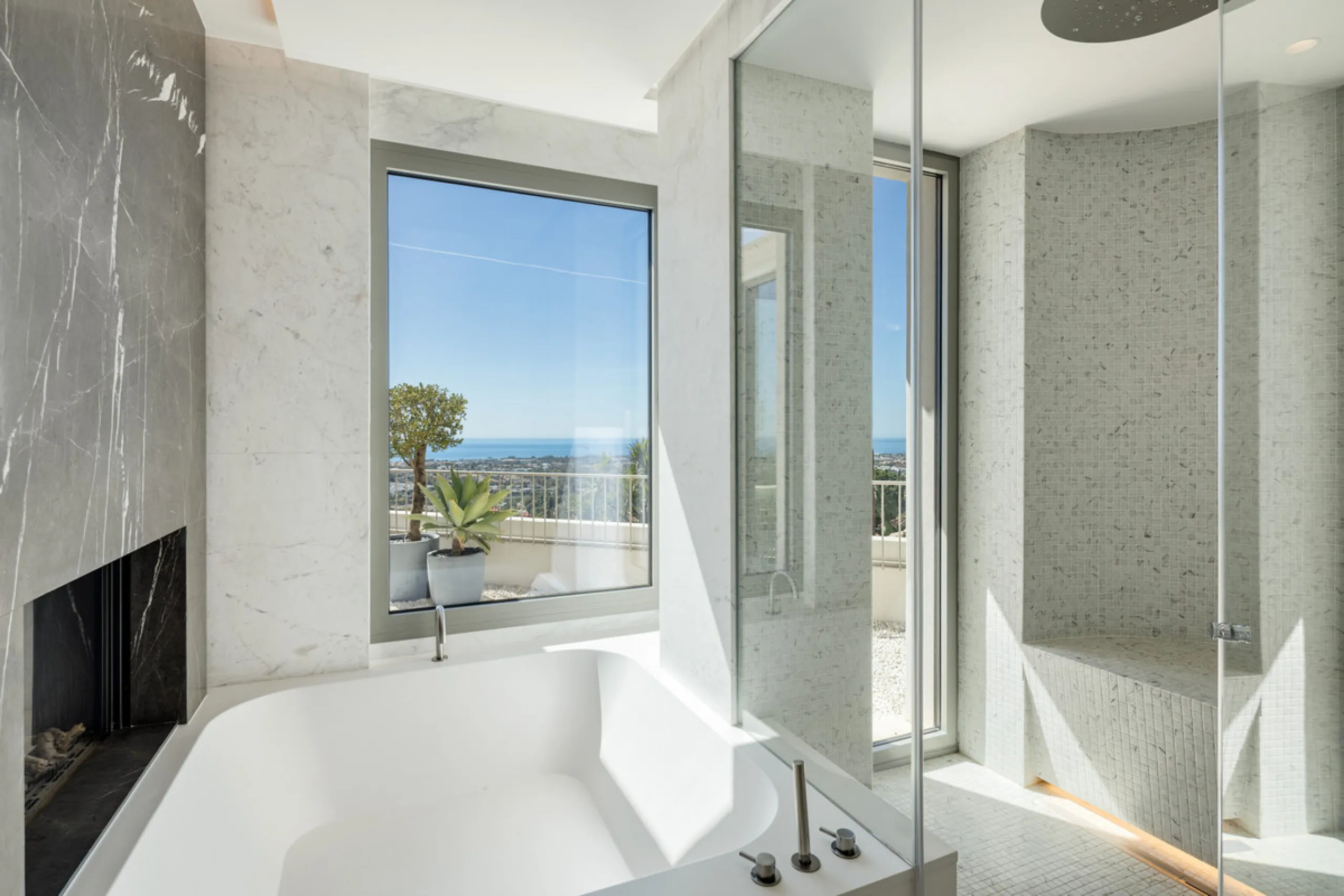 Villa Aguila is a remarkable villa for sale in Monte Halcones, Benahavís, offering a refined balance of modern elegance and timeless Andalusian character. Fully renovated in 2022, this three-story residence combines complete privacy with excellent connect