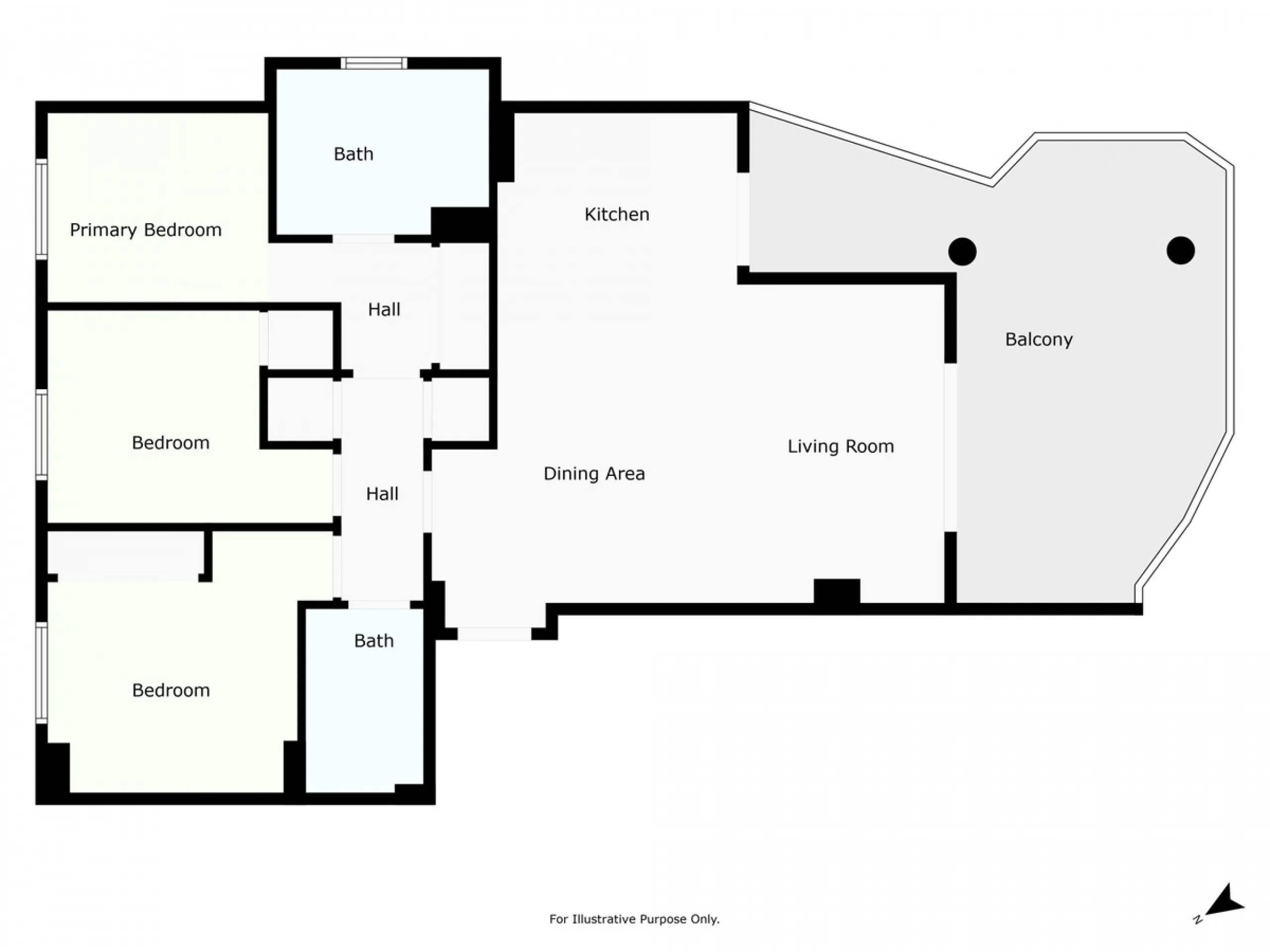 Apartment for sale in , Fuengirola with 3 bedrooms, 2 bathrooms, 1 on suite bathroom, 1 toilet and with orientation south, with communal swimming pool and private garage (1 parking spaces). Regarding property dimensions, it has 118.95 m² built, 93.1 m² in