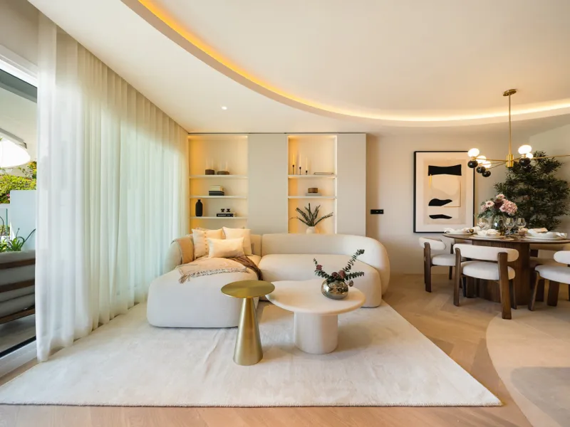 Apartment - Middle Floor Apartment в продаже в Marbella, Málaga. В доме 3 спален и 3 ванных комнат. Площадь дома 110 м²