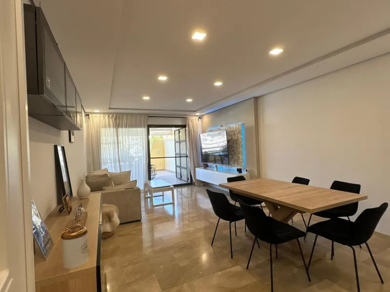 Spacious Ground-Floor Apartment in La Concha-Resina Golf, Estepona – Huge Terrace, Renovated Interiors, and Resort Amenities!