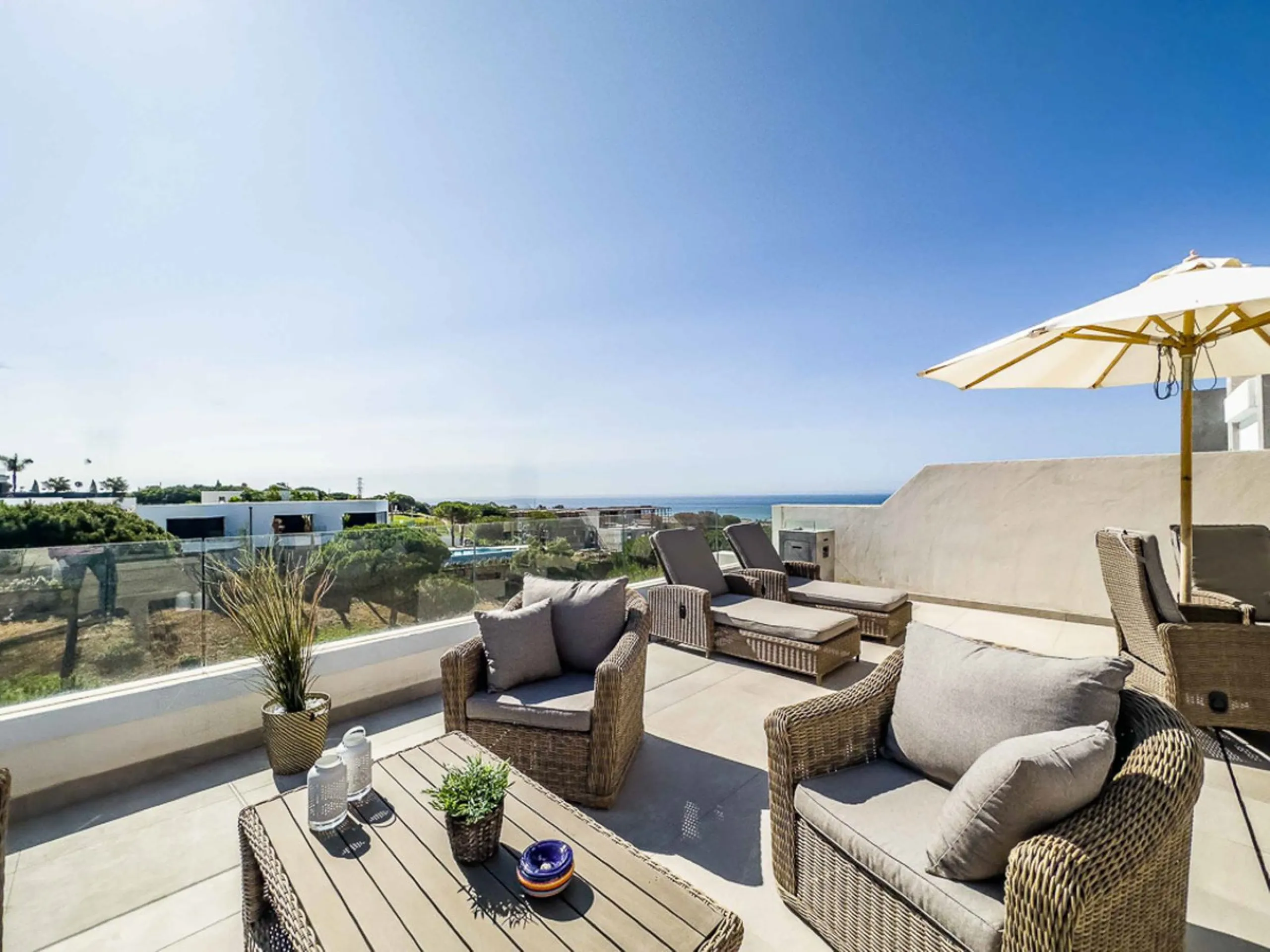 Luxury Semi-detached Villa with Private Pool in the Cape, Cabopino, Marbella
