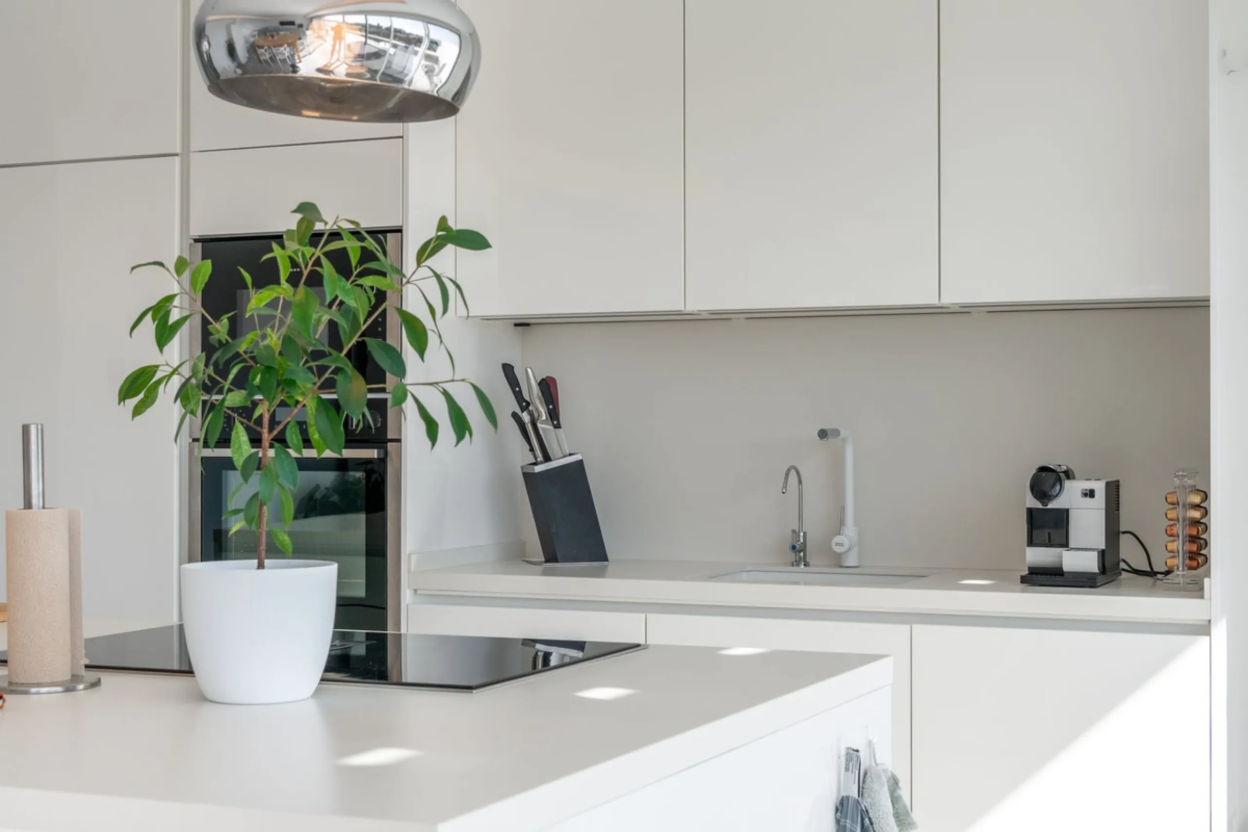 Welcome to this stunning penthouse apartment offering breathtaking panoramic sea views. Upon entering the property, either via the front door or personal lift, you will be immediately captivated by the magnificent panoramic sea views. The spacious living 