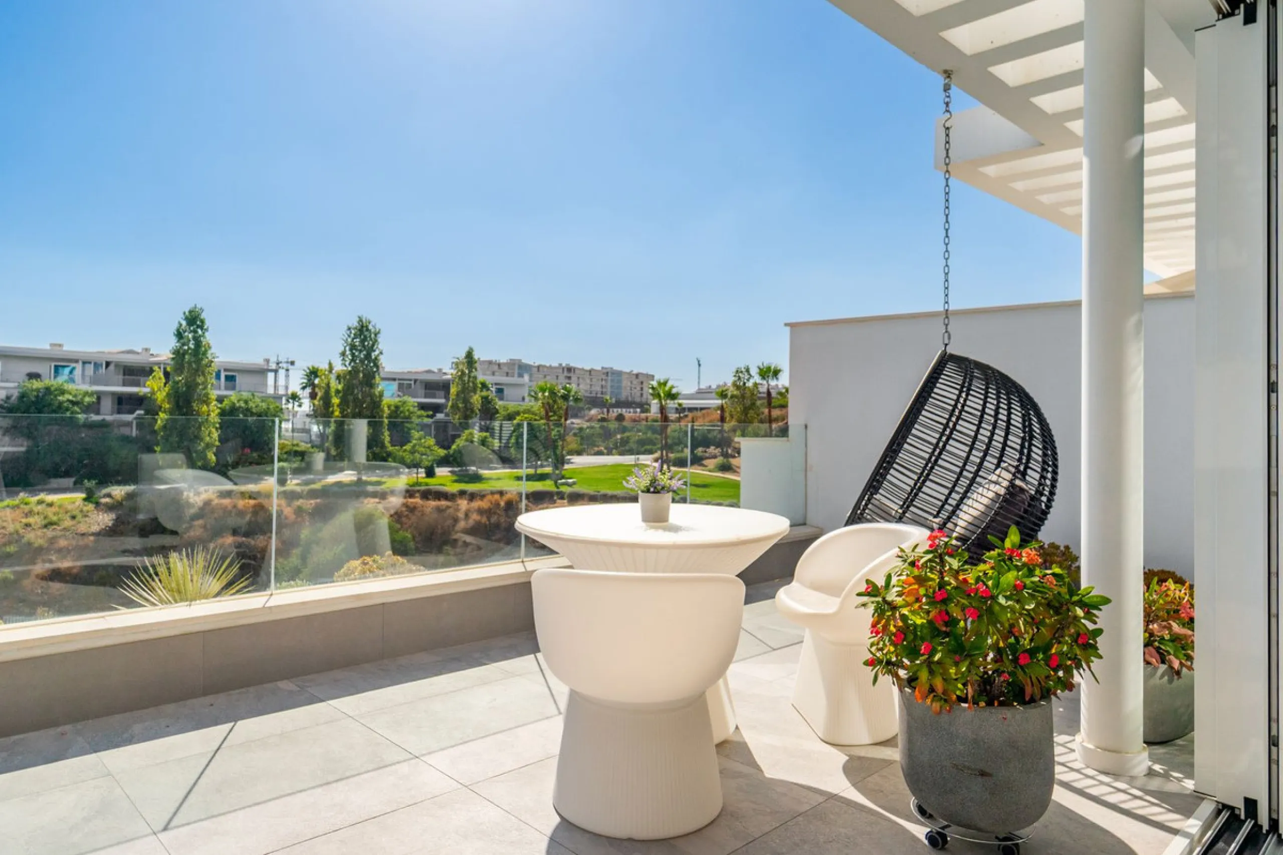 Welcome to this stunning penthouse apartment offering breathtaking panoramic sea views. Upon entering the property, either via the front door or personal lift, you will be immediately captivated by the magnificent panoramic sea views. The spacious living 