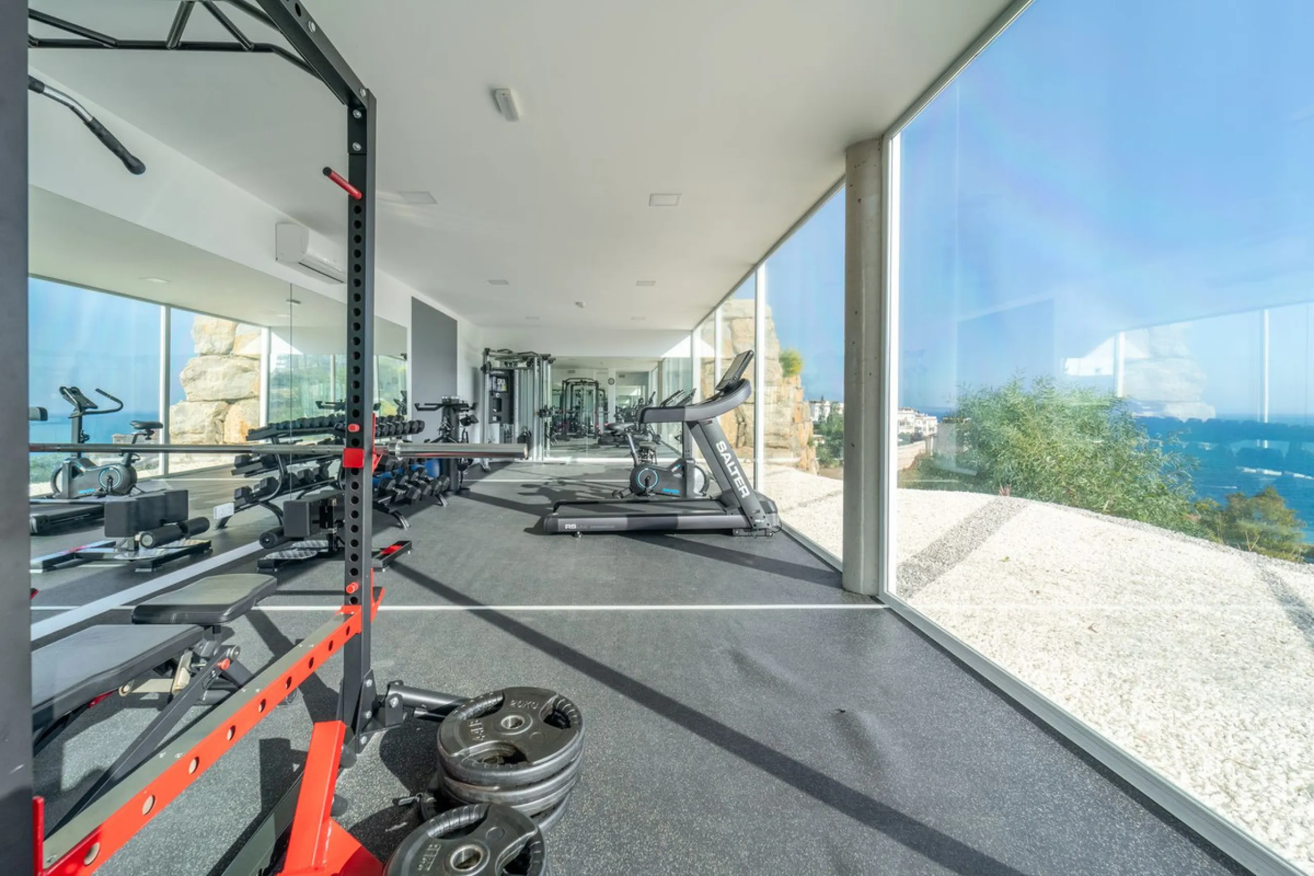 Welcome to this stunning penthouse apartment offering breathtaking panoramic sea views. Upon entering the property, either via the front door or personal lift, you will be immediately captivated by the magnificent panoramic sea views. The spacious living 