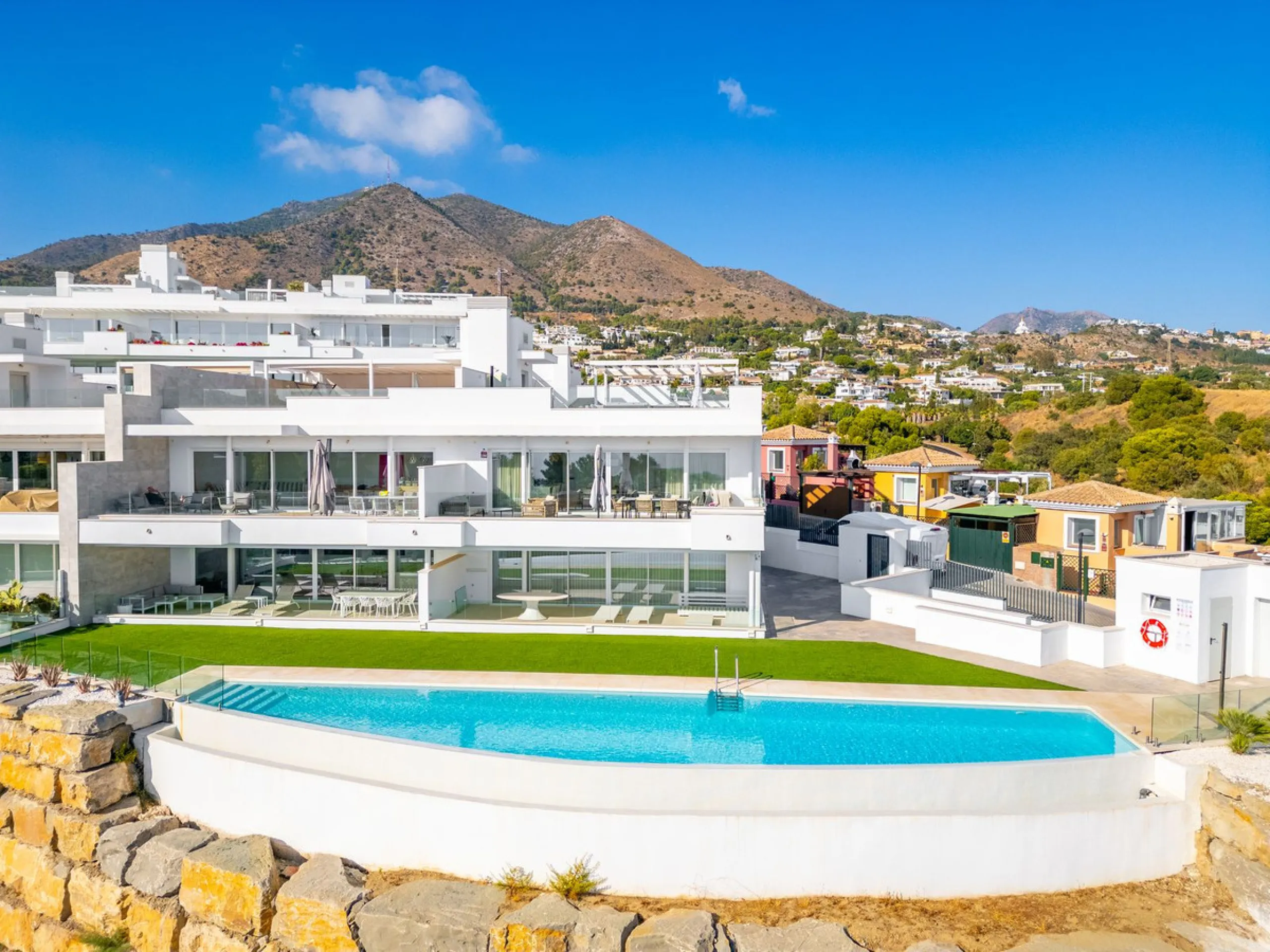 Welcome to this stunning penthouse apartment offering breathtaking panoramic sea views. Upon entering the property, either via the front door or personal lift, you will be immediately captivated by the magnificent panoramic sea views. The spacious living 