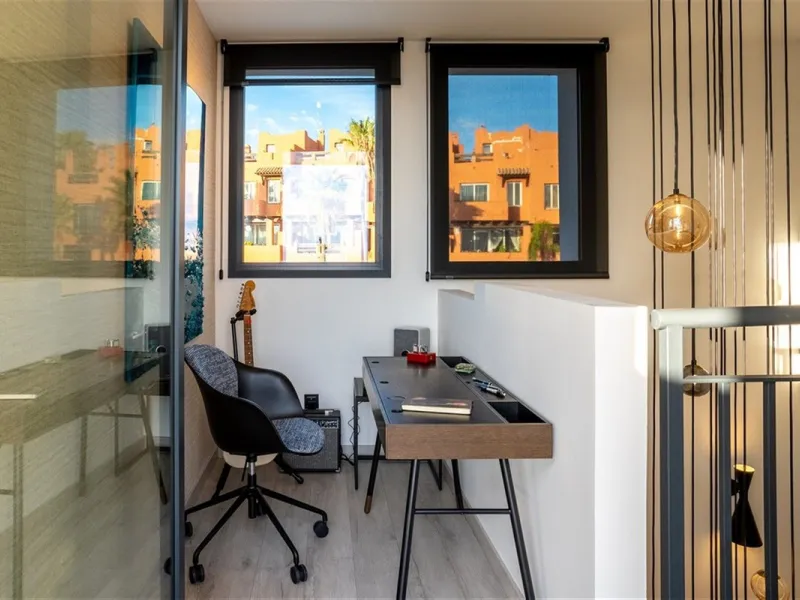 Contemporary and luxurious four level family home offering stunning panoramic views only 10 minutes to Sotogrande.