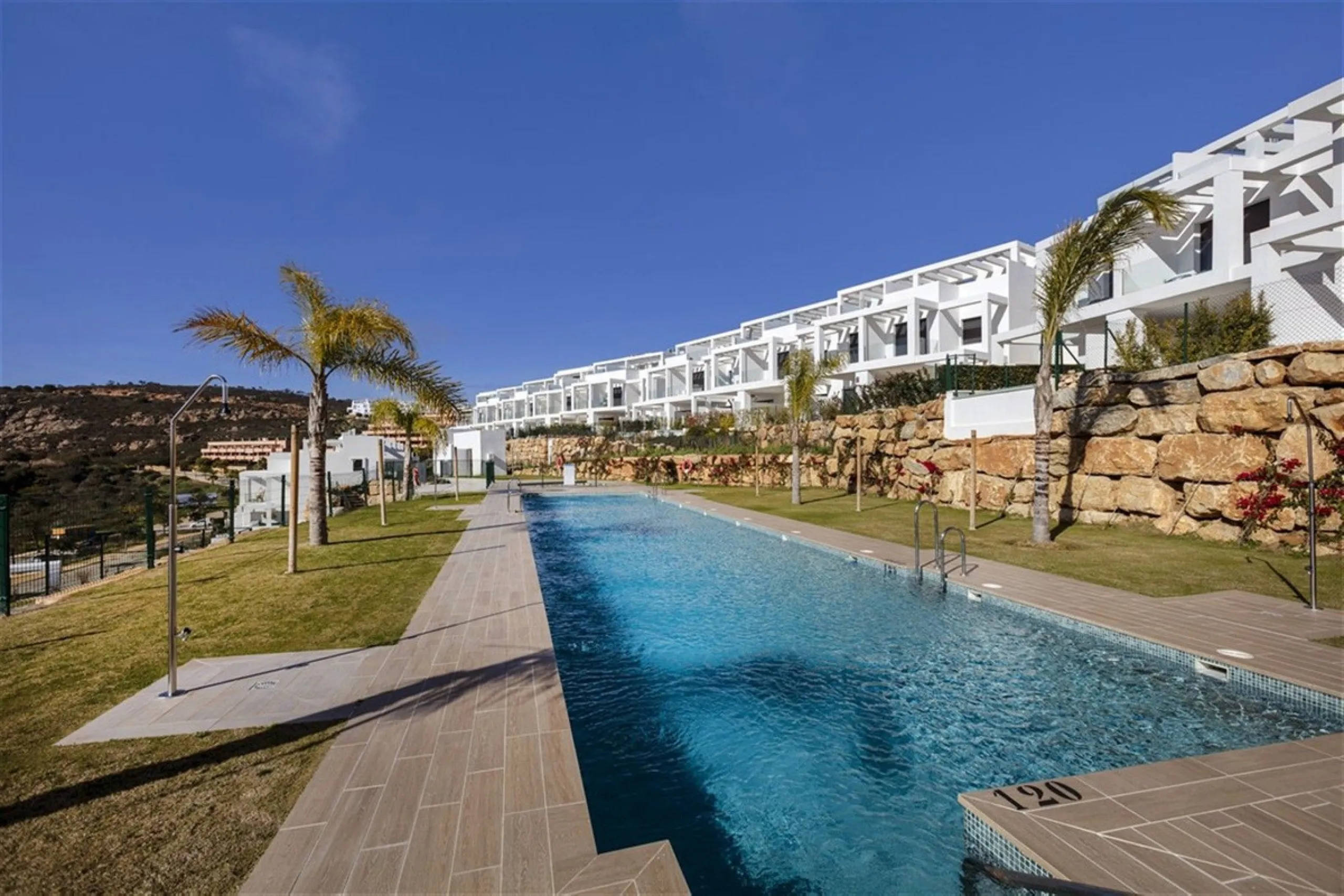 Contemporary and luxurious four level family home offering stunning panoramic views only 10 minutes to Sotogrande.
