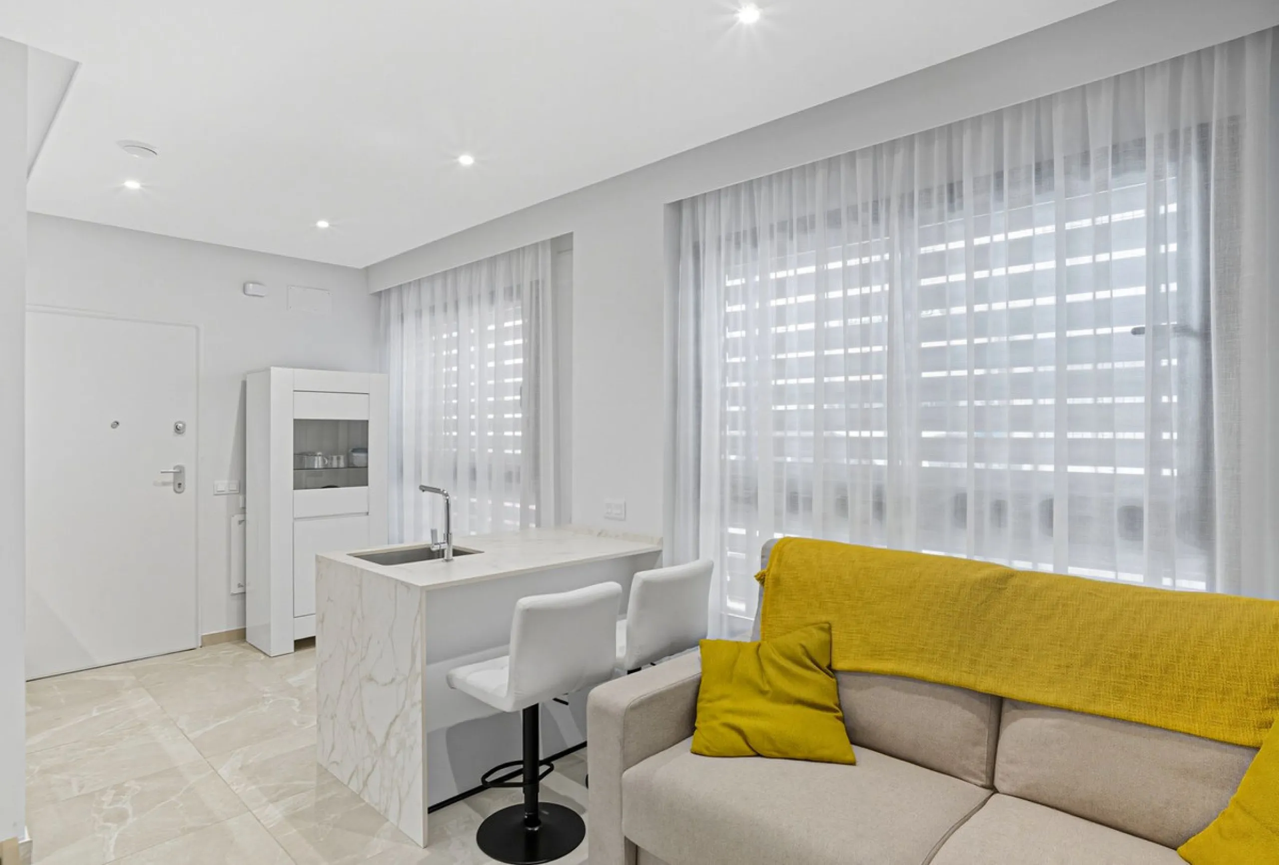 Apartment - Ground Floor Apartment в продаже в Mijas, Málaga. В доме 2 спален и 1 ванных комнат. Площадь дома 55 м²