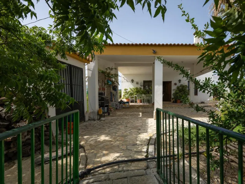 Wonderful finca with almost 50,000 m2 of land, totally fenced, with 5 different entrances, water from its own well plus irrigation water from the canal such us two algibes/ water deposits. T he land is divided into several terraces and planted mainly with